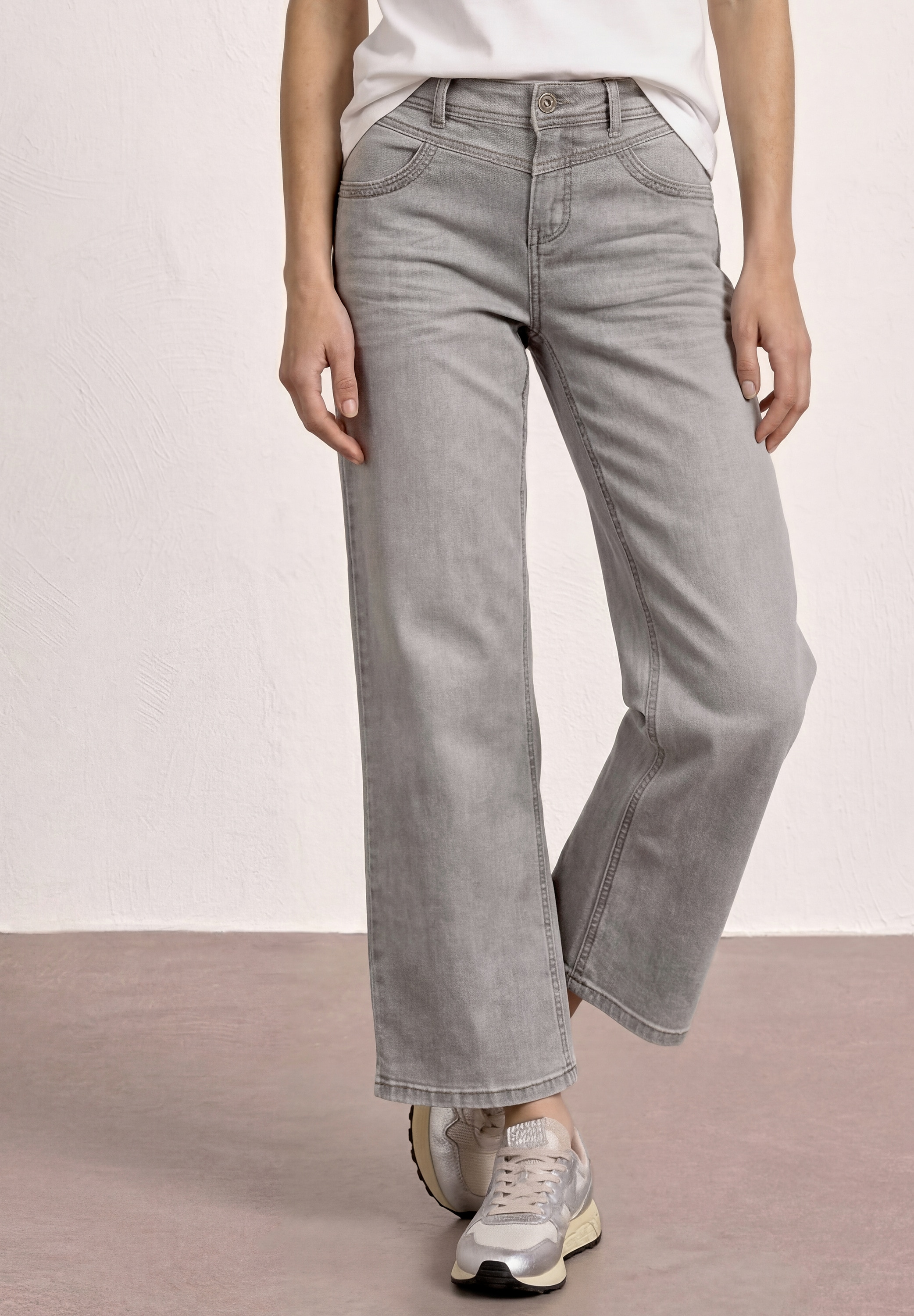 STREET ONE Comfort-fit-Jeans Middle Waist