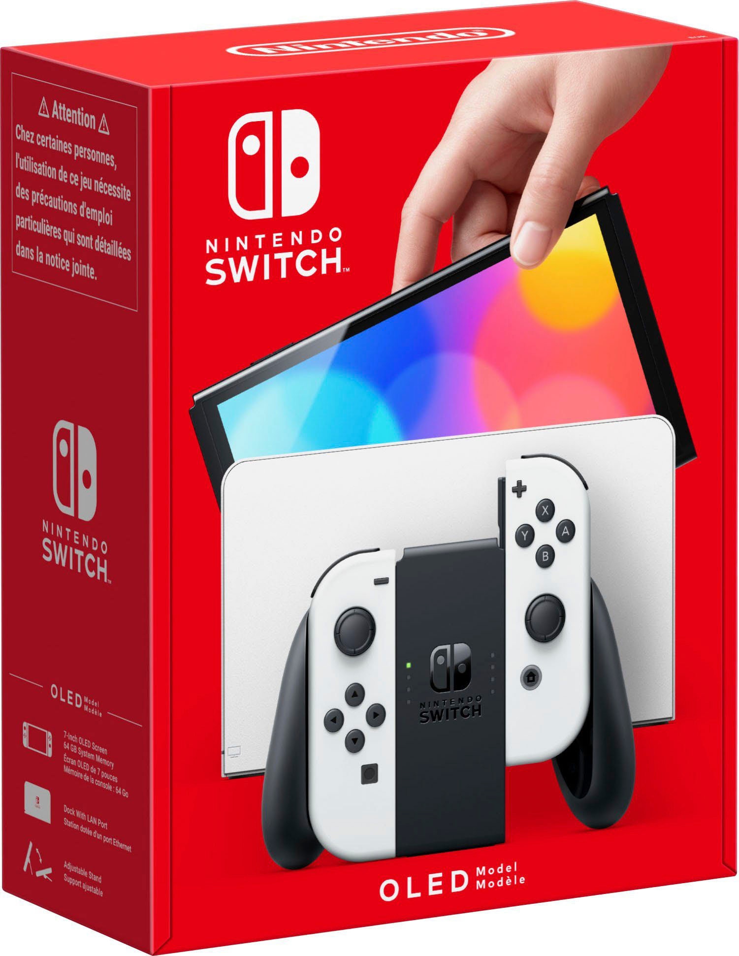 Nintendo Switch Konsolen-Set »Switch OLED + Pokemon Karmesin + Der Schatz von Zone Null«