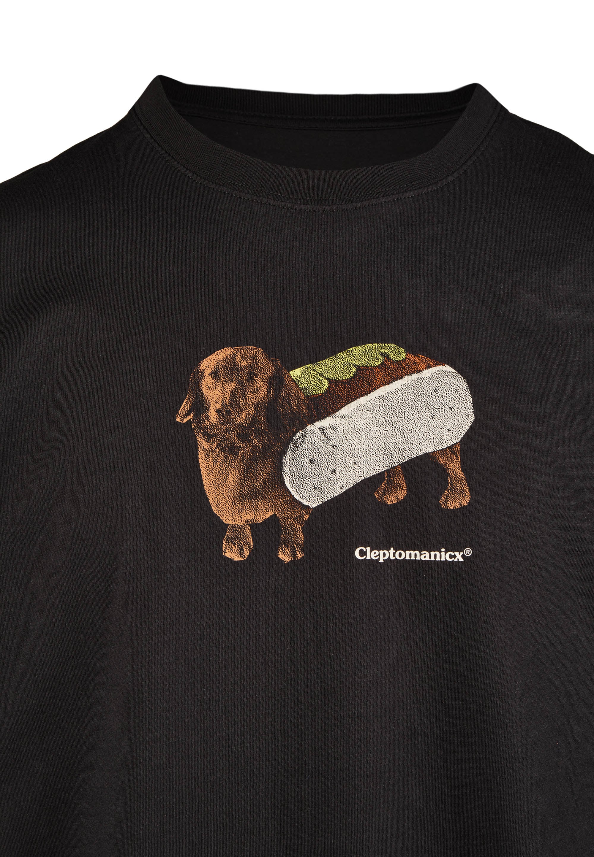 Cleptomanicx T-Shirt »Hot Dog«, im lockeren Schnitt