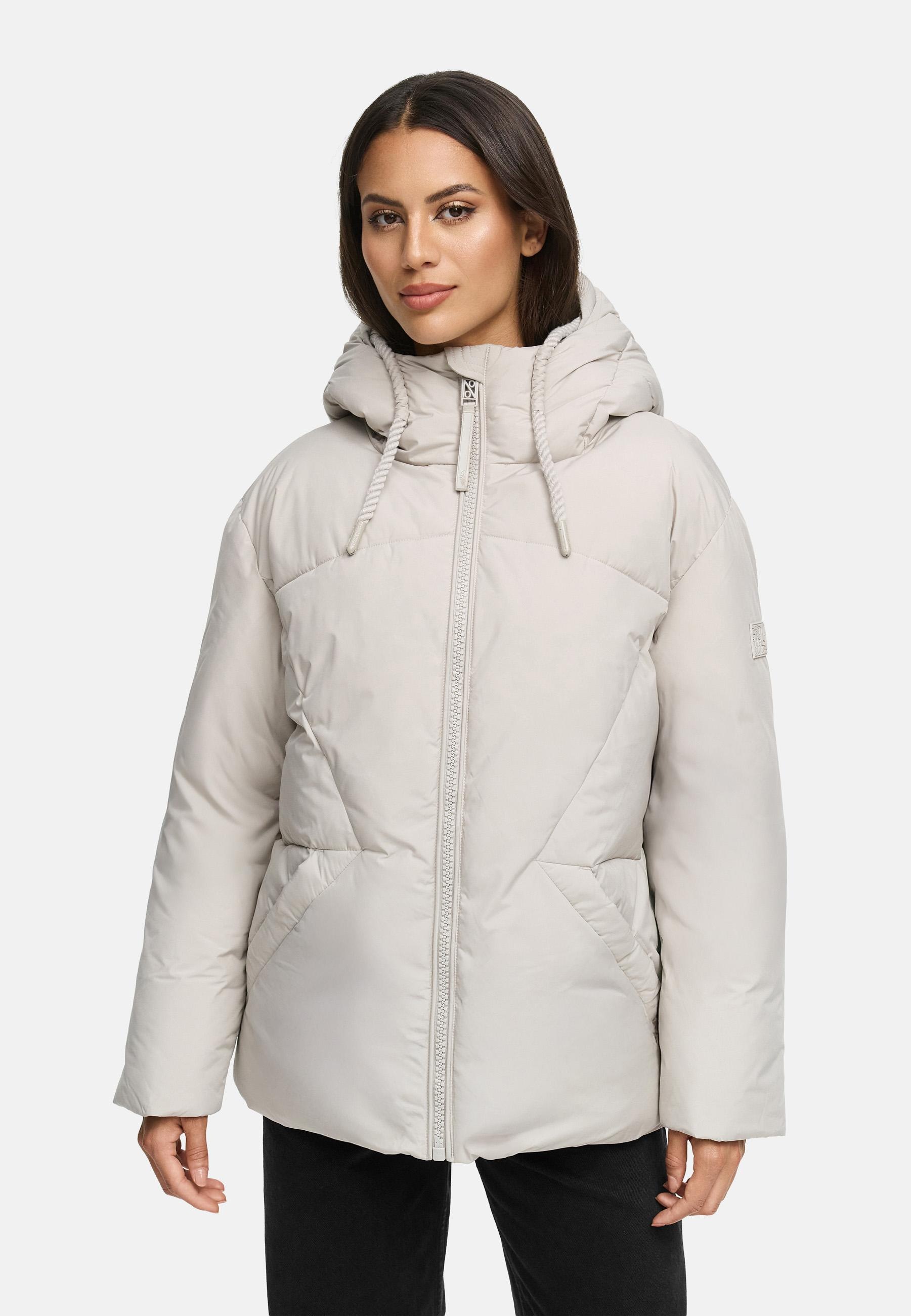 Navahoo Steppjacke »Pastellzauber 14«, mit Kapuze, Winterjacke mit Kapuze