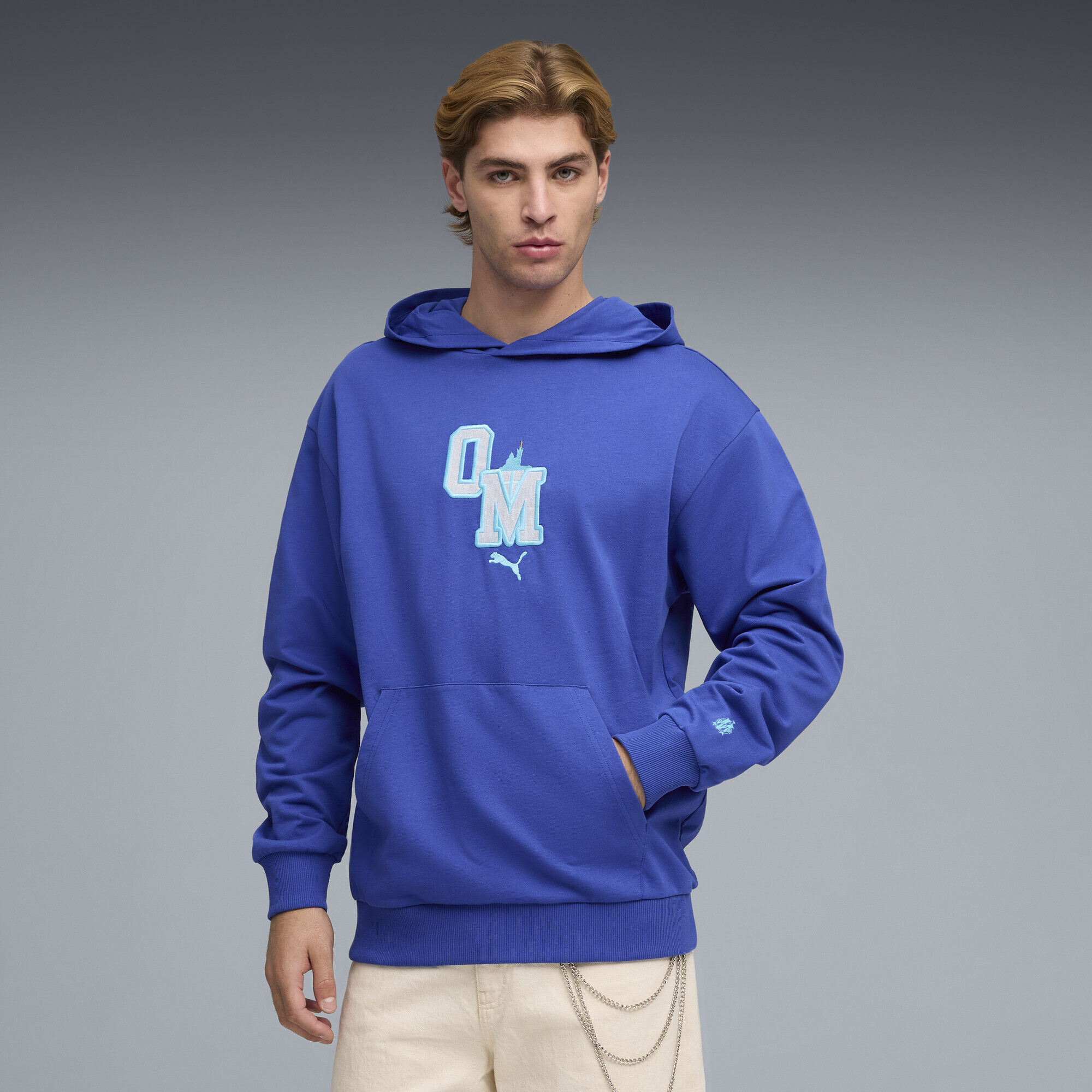 PUMA Hoodie "Olympique de Marseille ftblCulture Relaxed Hoodie Herren" günstig online kaufen