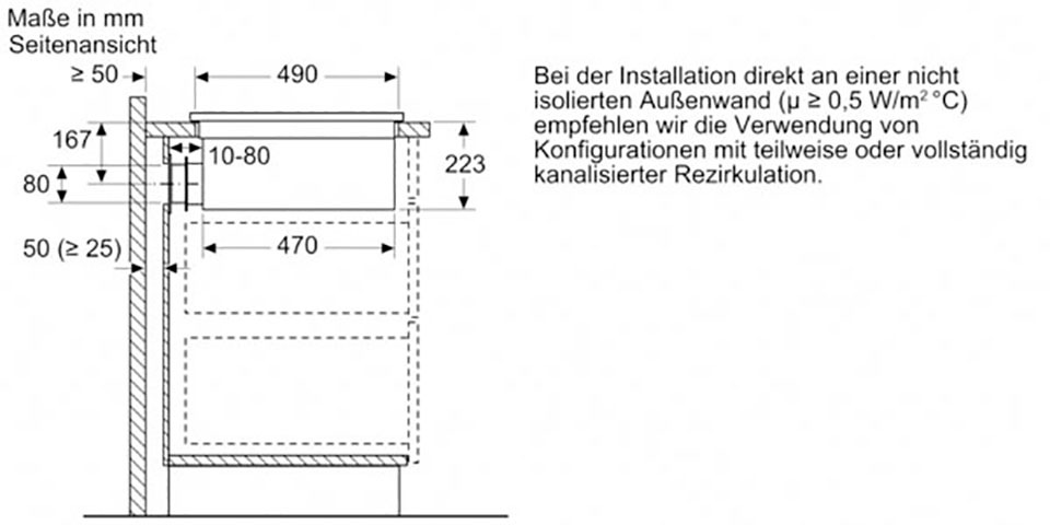 NEFF Kochfeld mit Dunstabzug »T46CB4AX2«, mit einfacher Touch Control Bedienung