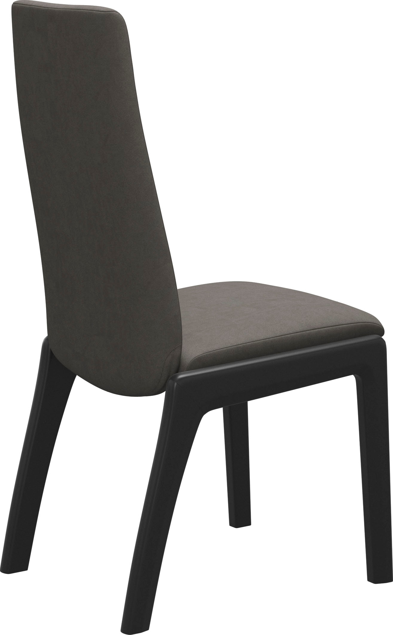 Stressless® Polsterstuhl »Laurel«, Microfaser DINAMICA, Low Back, Größe L, mit abgerundeten Beinen in Schwarz