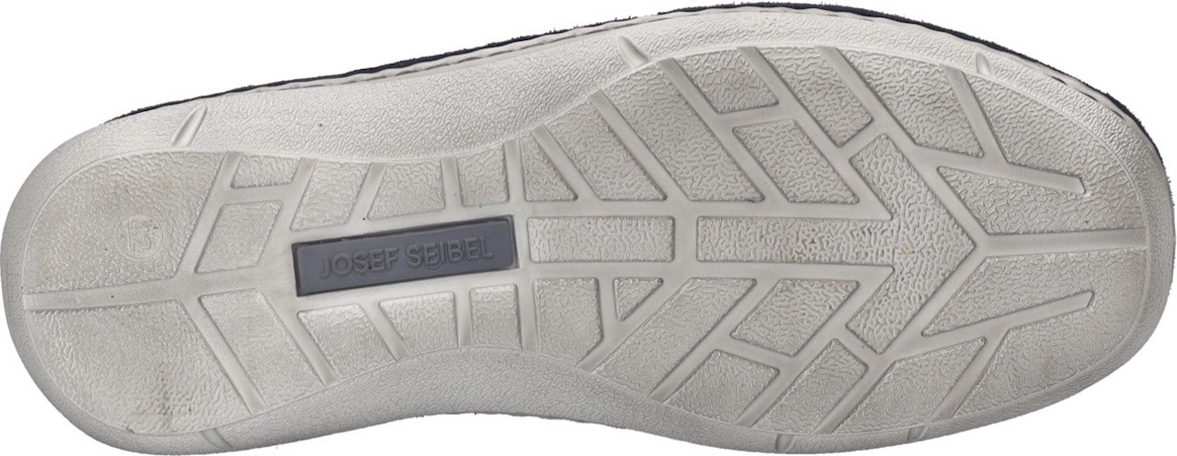 Slipper JOSEF SEIBEL "New Anvers 25, nachtblau-kombi", Herren, Gr. 45, blau (nachtblau, kombi), Obermaterial: 80% Rindsleder Leather cow. 20% Textilmaterial TEXMAT., Schuhe Slipper 2