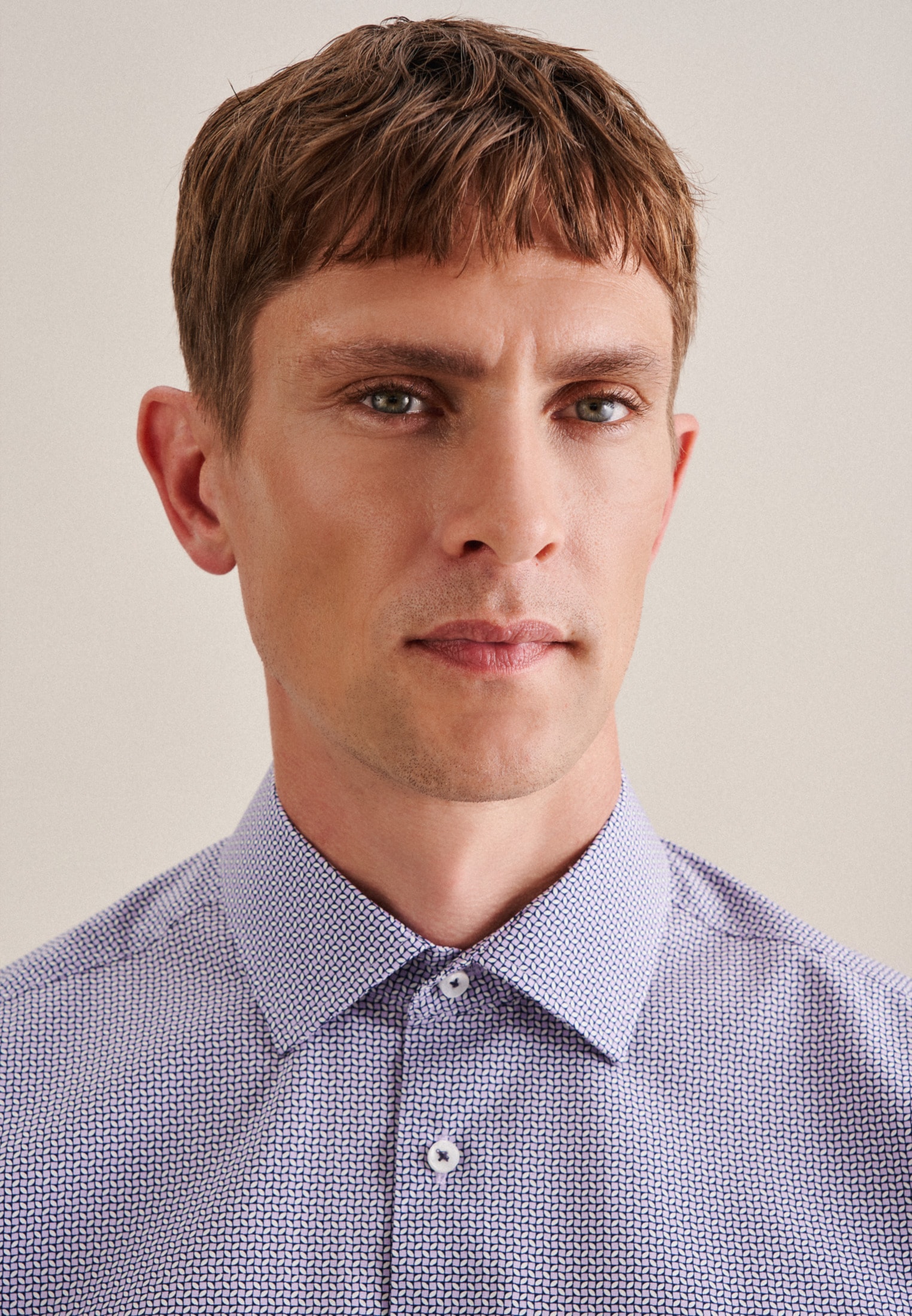 seidensticker Businesshemd »Regular« Regular 1/1 Kentkragen Druck