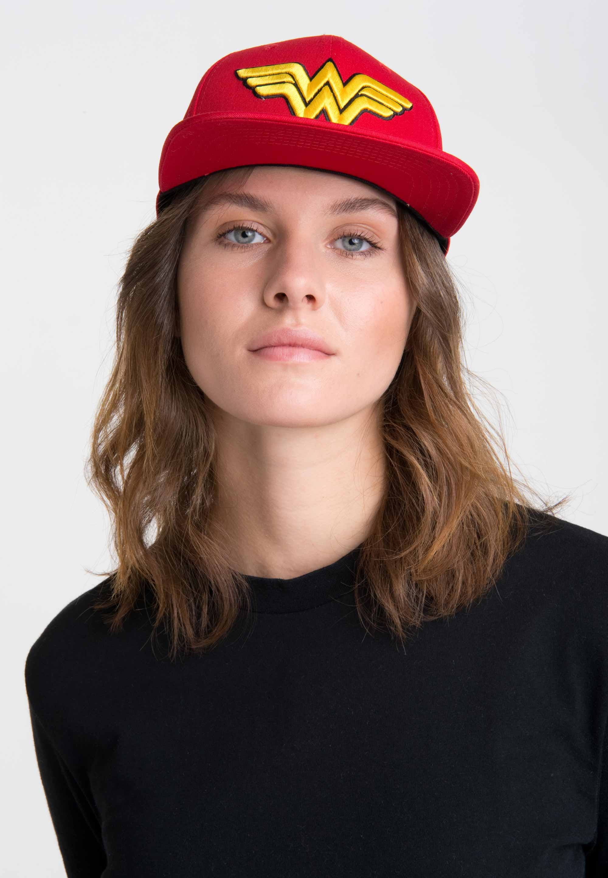 LOGOSHIRT Baseball Cap - Rechnung mit auf Wonder BAUR lizenzierter Woman«, | Stickerei »DC
