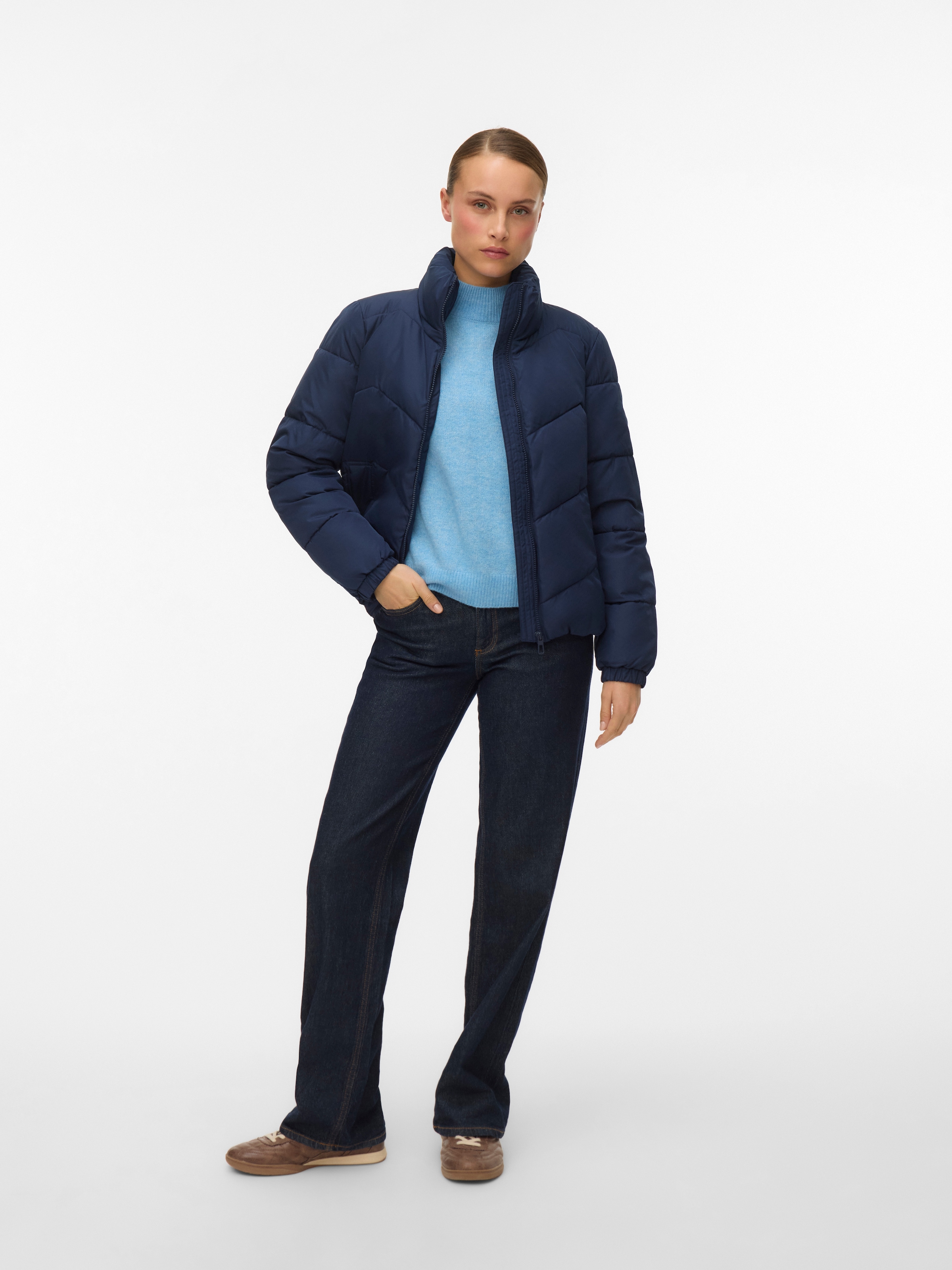 Vero Moda Steppjacke »VMLIGARIO SHORT JACKET BOO« ohne Kapuze