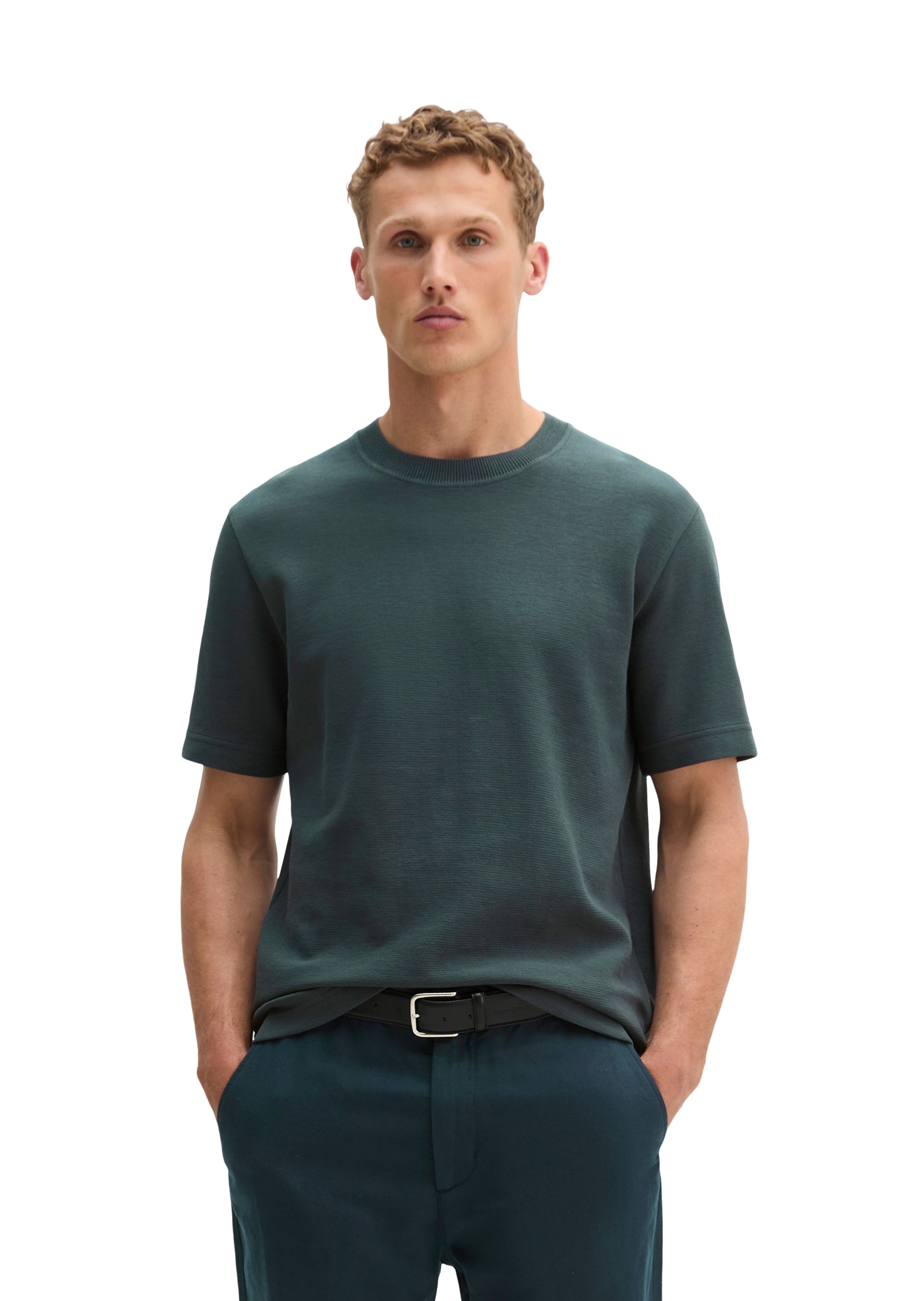Marc OPolo T-Shirt "aus mittelschwerem Bio-Baumwoll-Jersey"