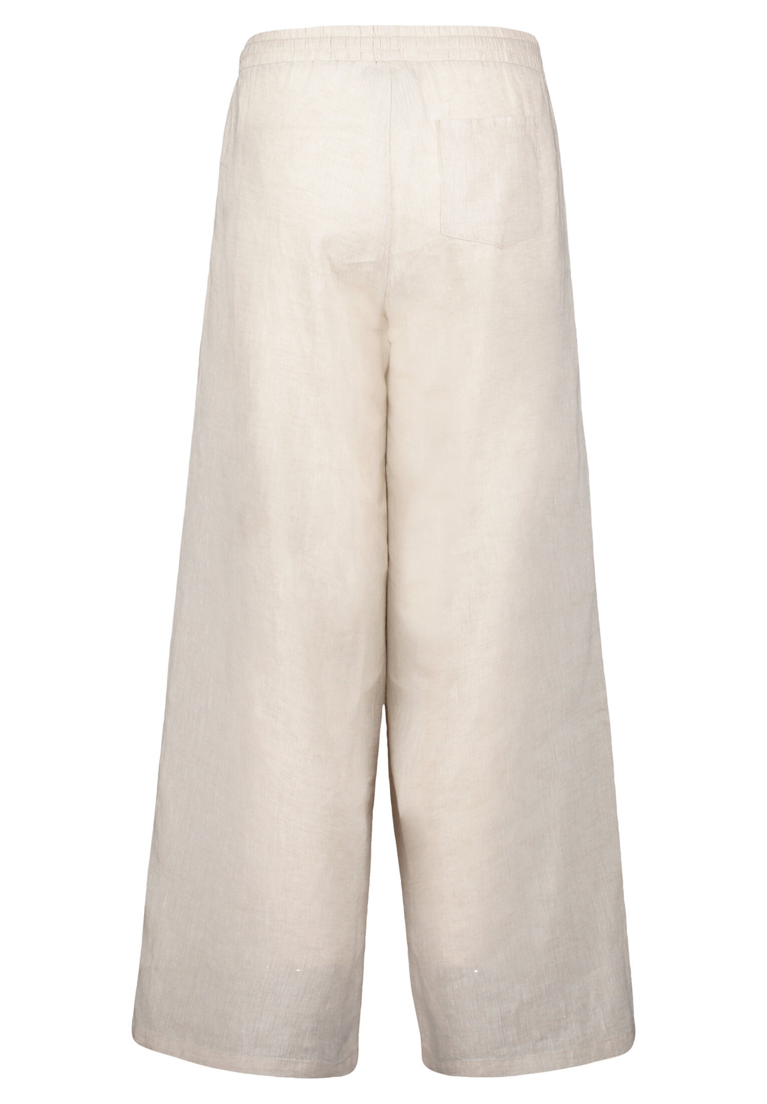 Cartoon Leinenhose »Damen mit Taschen«  Material