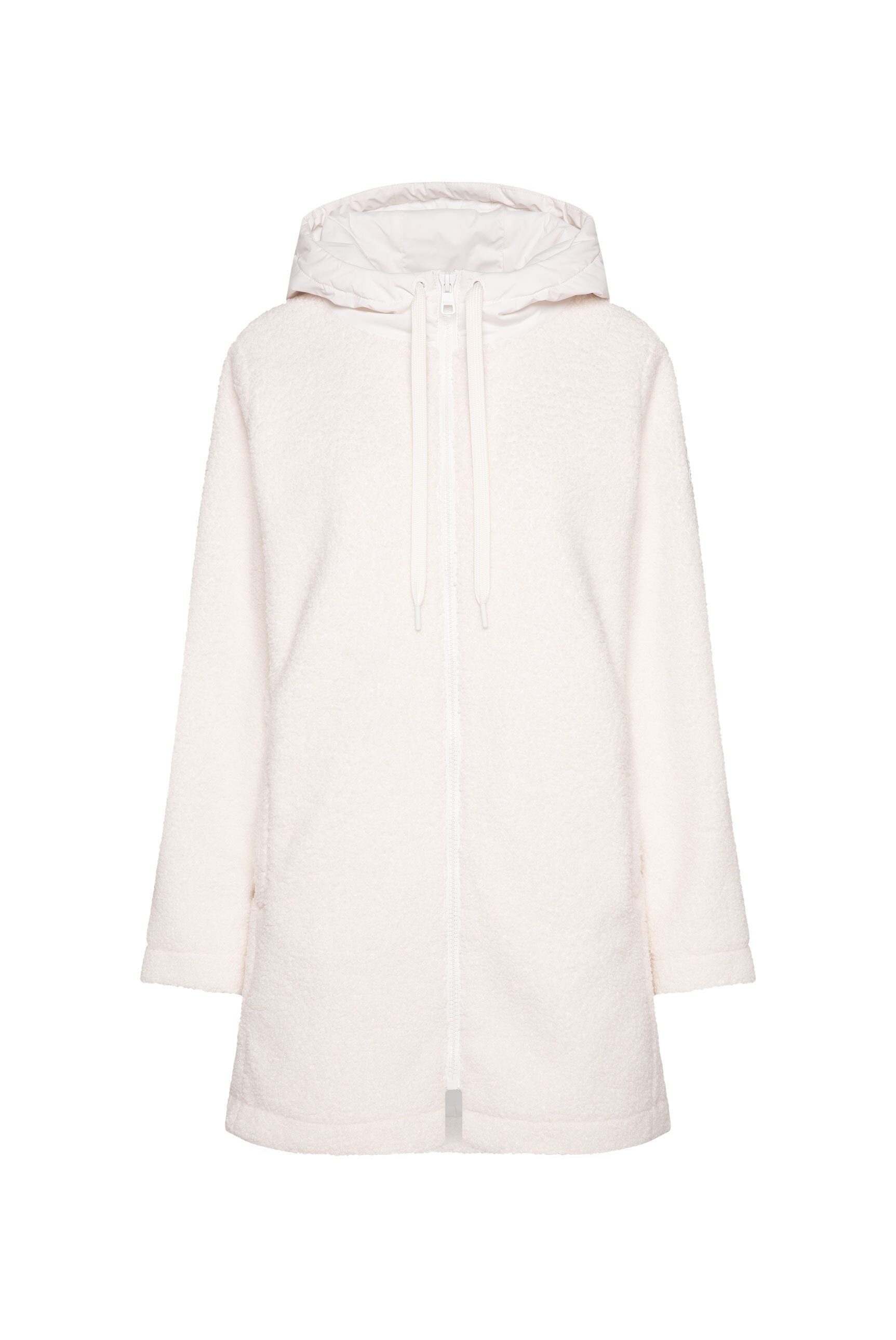 SOCCX Kurzmantel in Bouclé-Strick-Optik