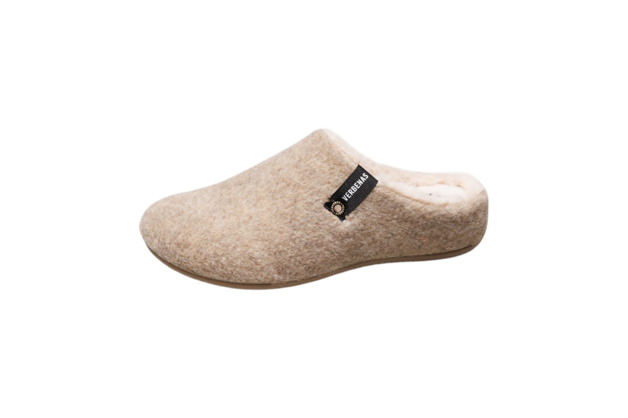 VERBENAS Hausschuh "YORK PICOS PET TONE" Pantoffel, Slipper, Wohlfühlschuh mit Logo-Schriftzug