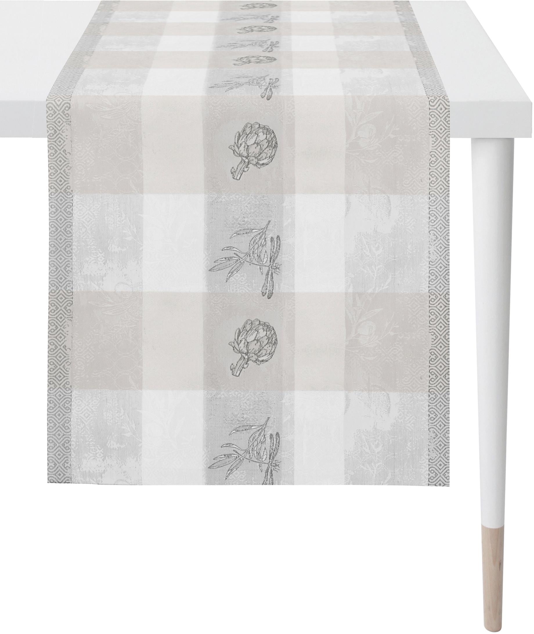 APELT Tischläufer "1615 Summergarden, Sommerdeko, Sommer" Jacquardgewebe günstig online kaufen