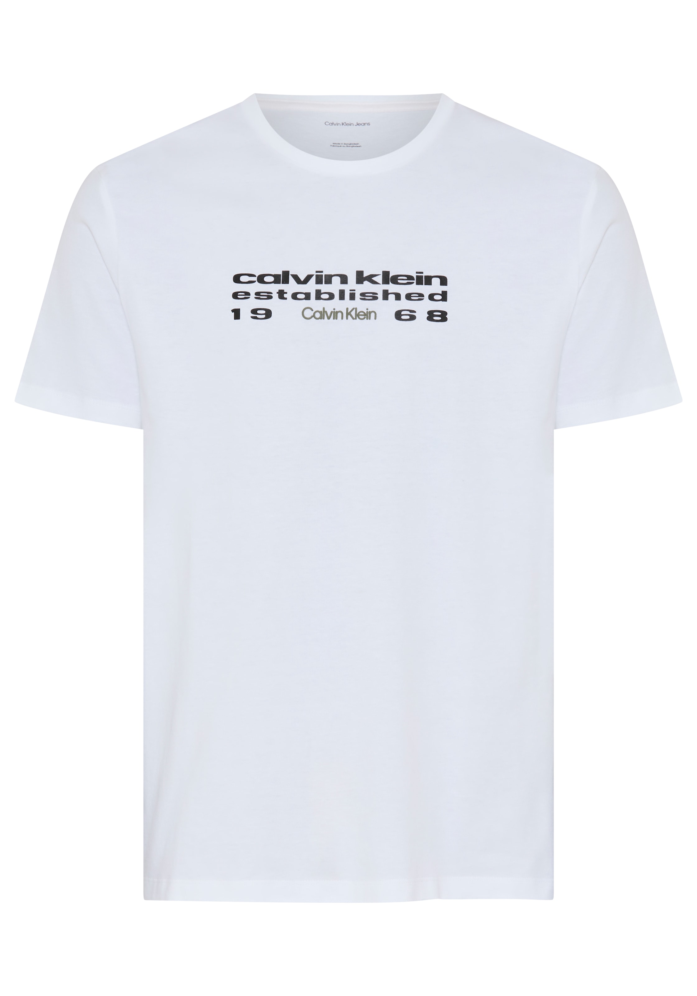 Calvin Klein Jeans T-Shirt "CALVIN KLEIN FUTUR" Regular fit mit Rundhalsaus günstig online kaufen