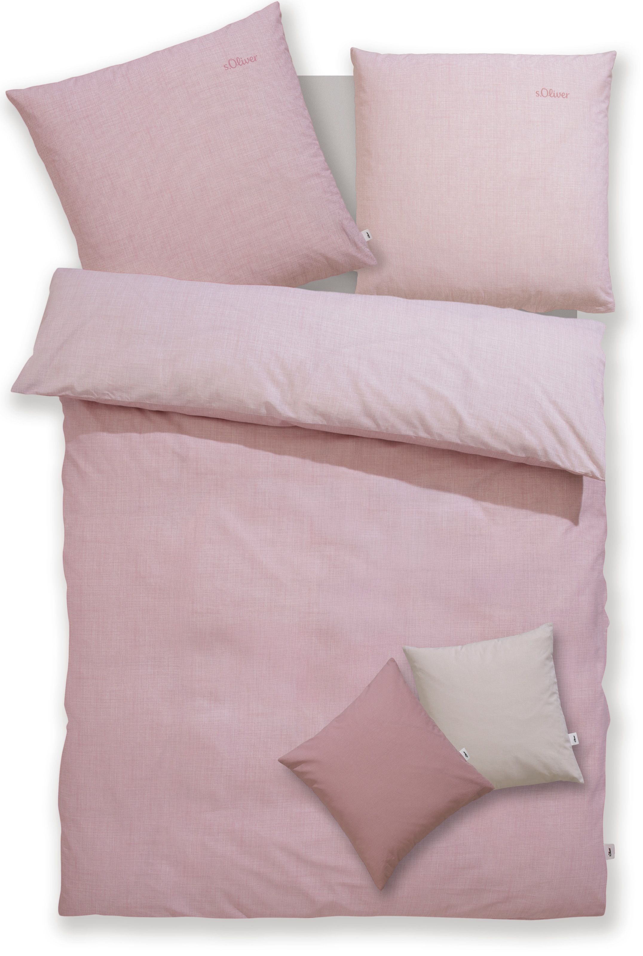s.Oliver Wendebettwäsche "Melinda in Gr. 135x200 oder 155x220 cm" 2 Stk. tl günstig online kaufen
