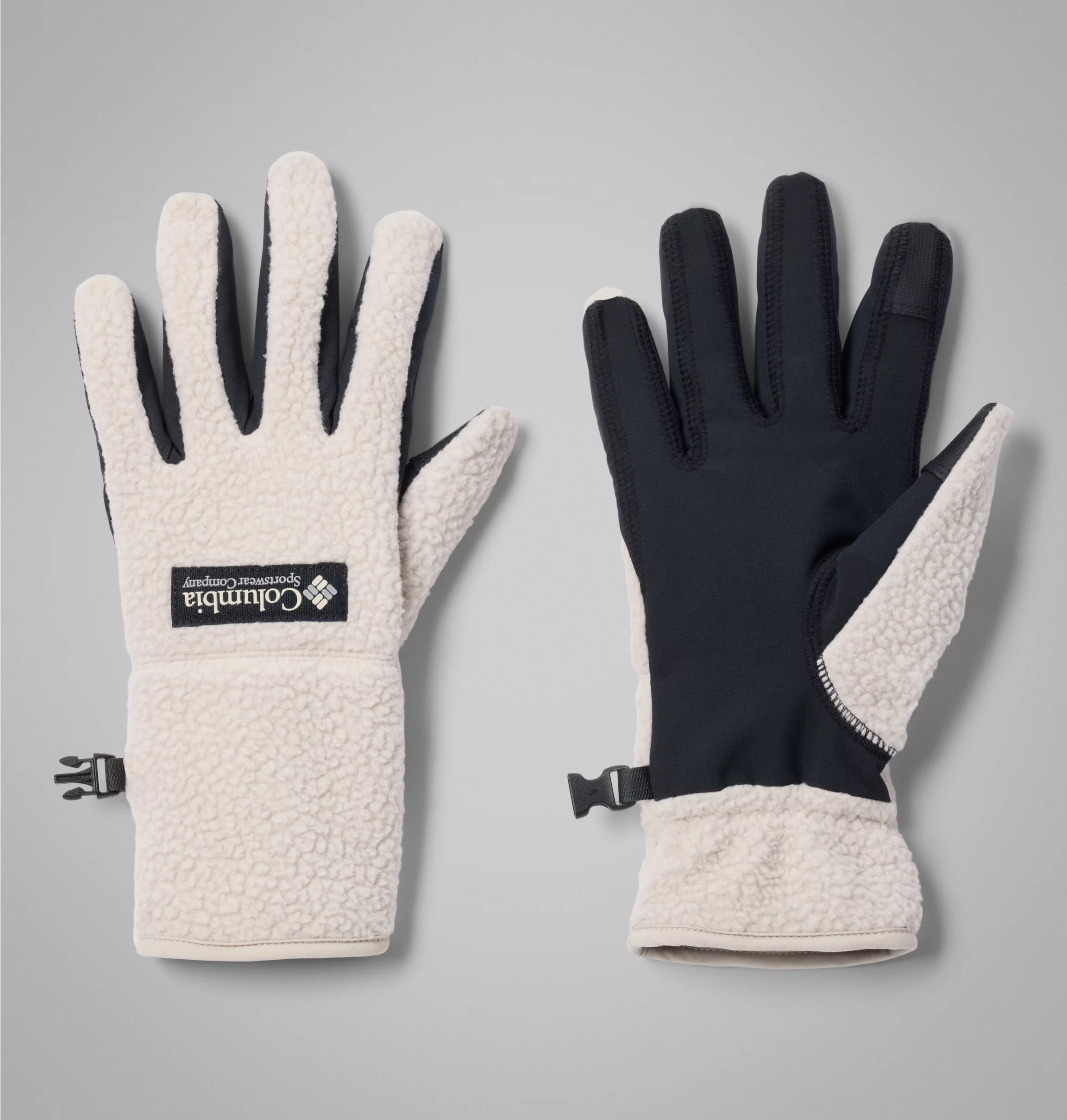 Columbia Fleecehandschuhe "Helvetia II Sherpa Glove W" Touchscreen-kompatible Fingerspitzen, wasserabweisend