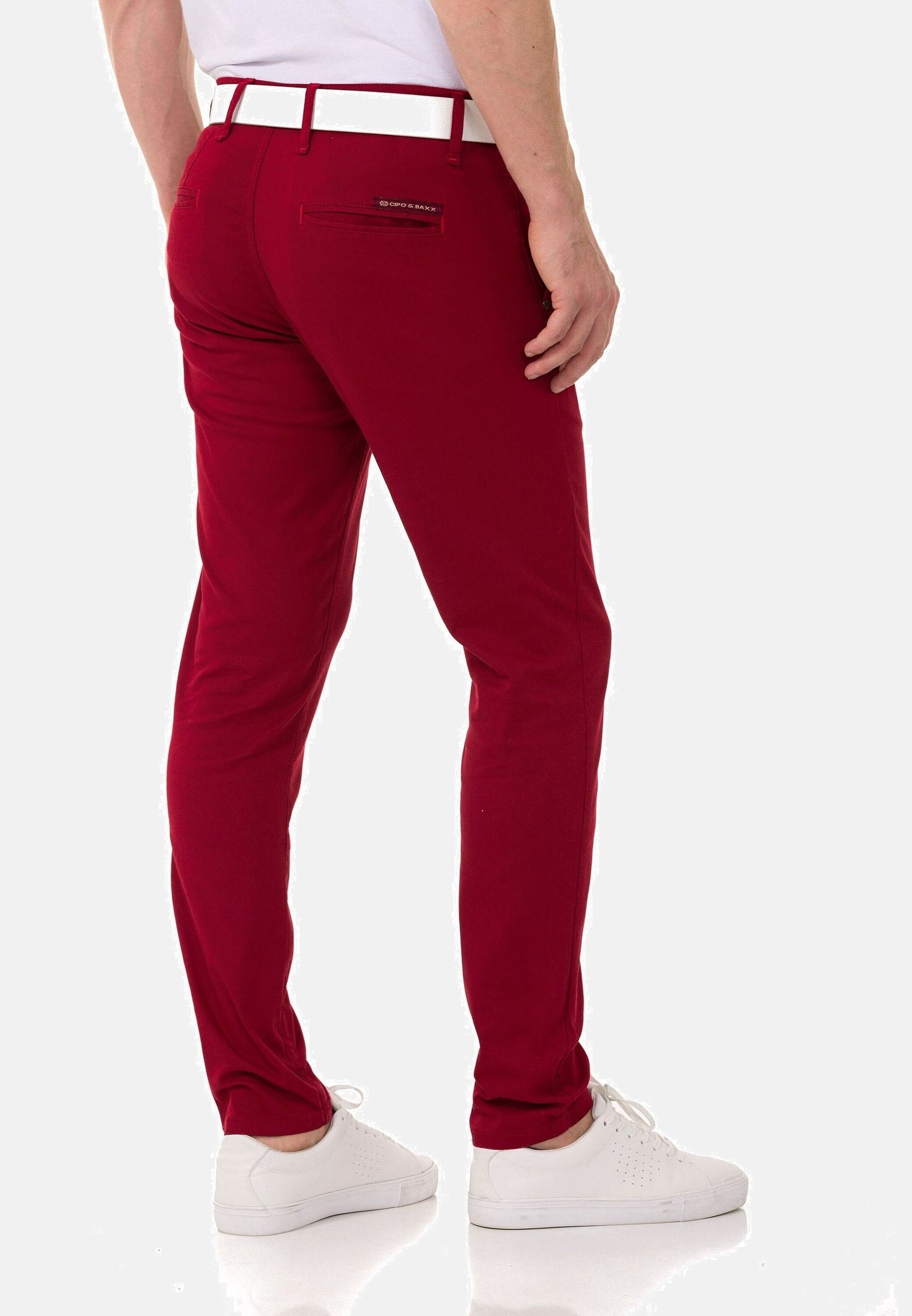 Cipo & Baxx Stoffhose »Hose«, im modischen Slim Fit-Schnitt, CD842