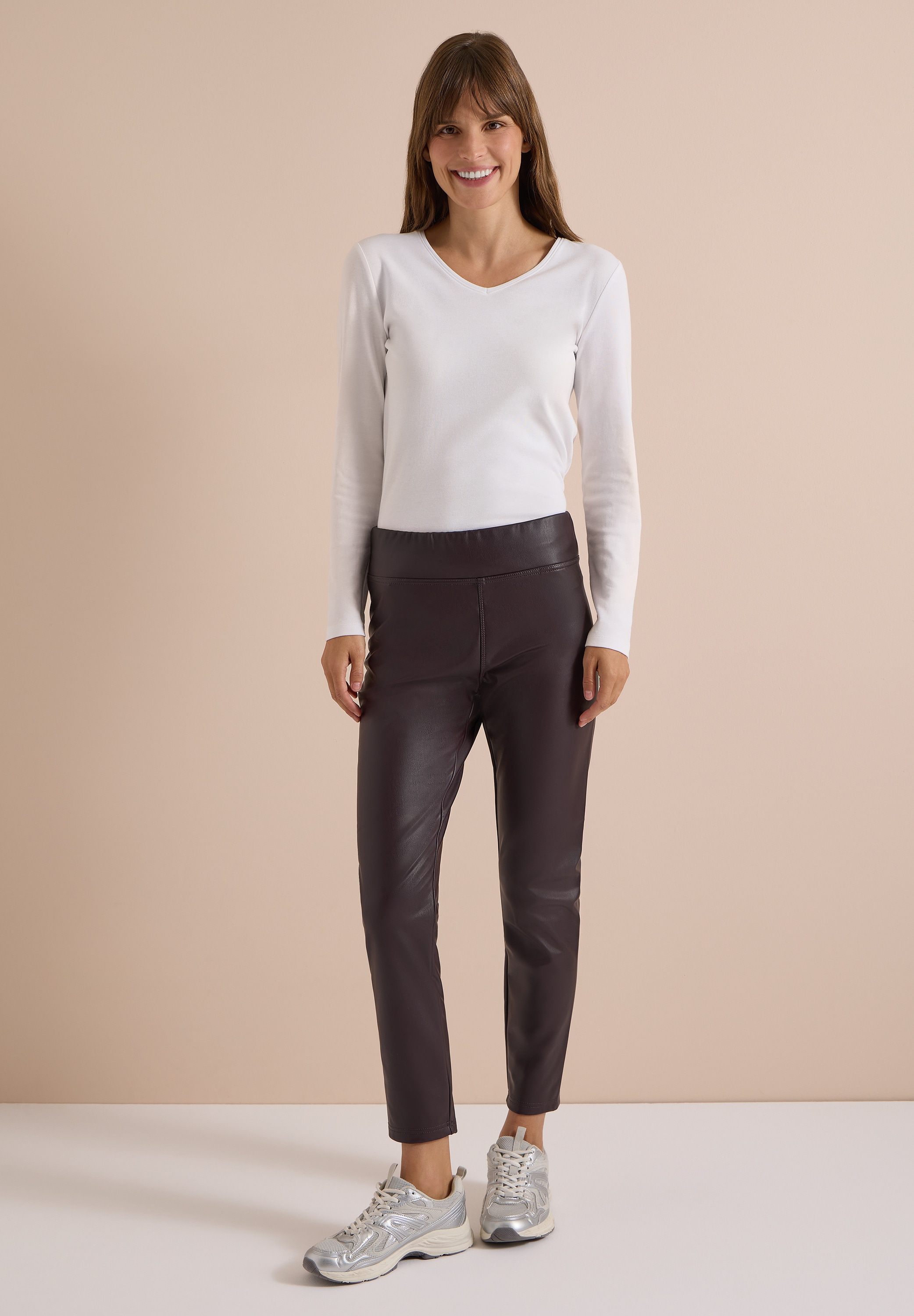 Cecil Leggings  in Leder-Optik