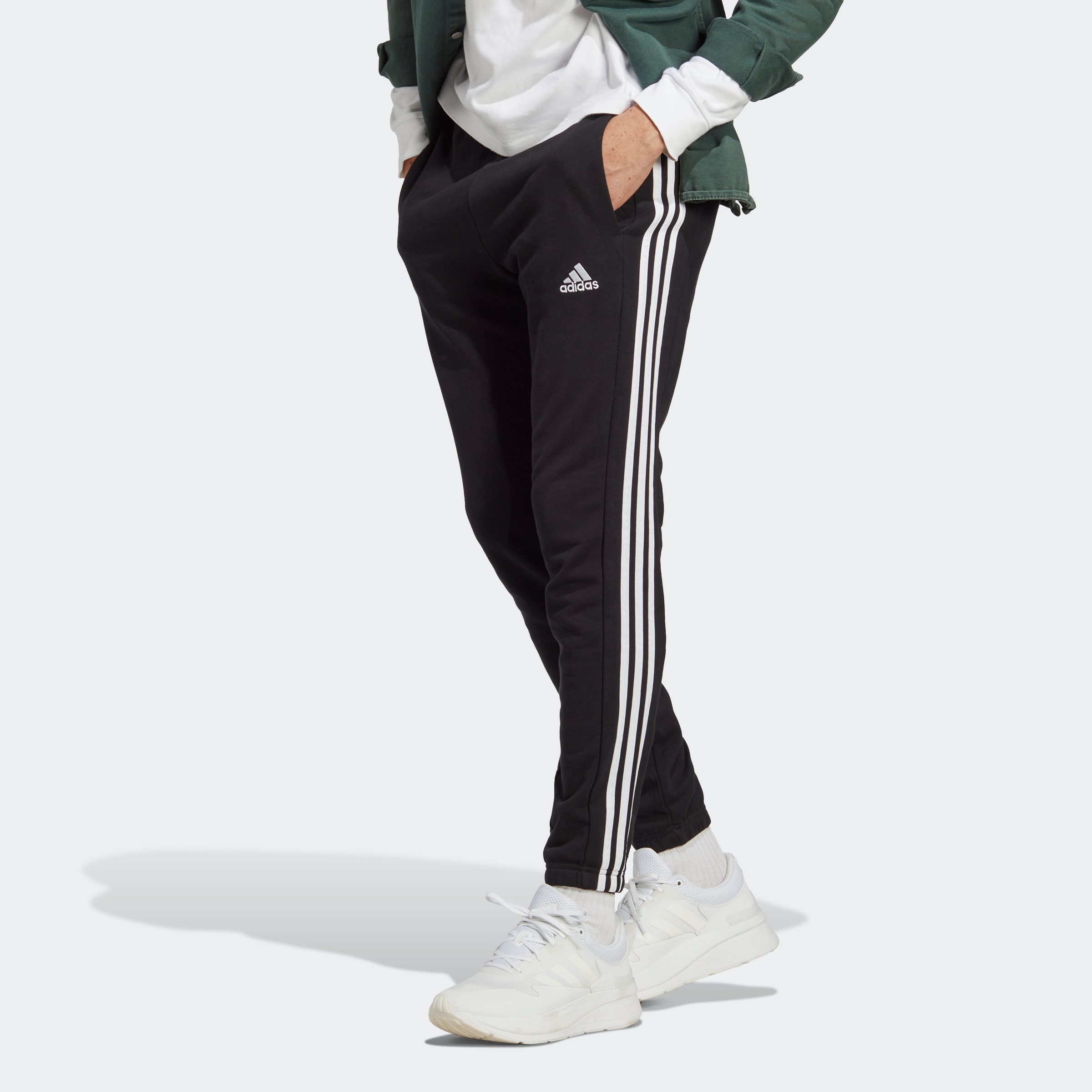 adidas Sportswear Sporthose "ESSENTIALS FRENCH TERRY TAPERED ELASTIC CUFF 3 günstig online kaufen