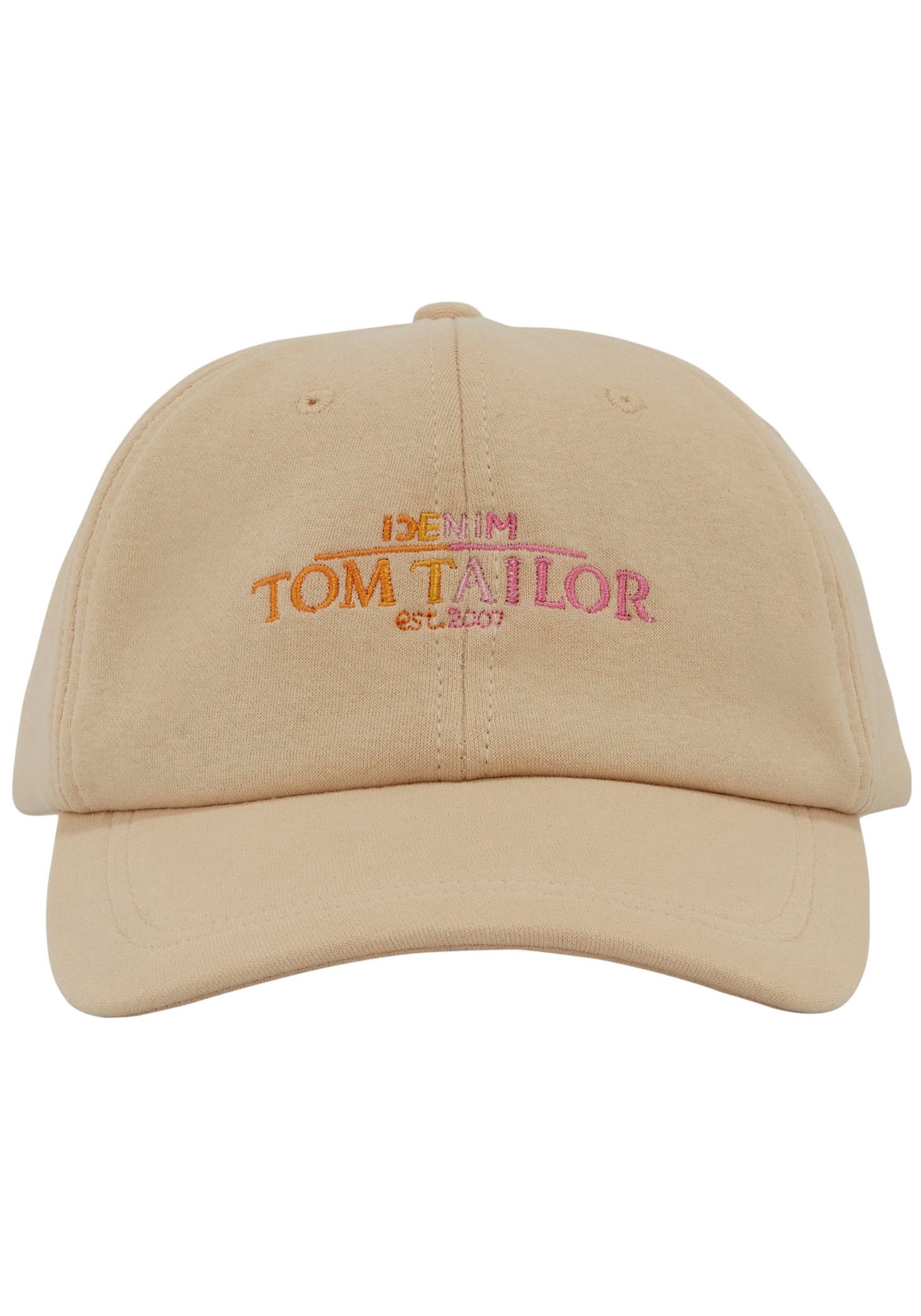 mit BAUR Friday Logoschriftzug TOM Cap, Baseball Black | gesticktem Denim TAILOR