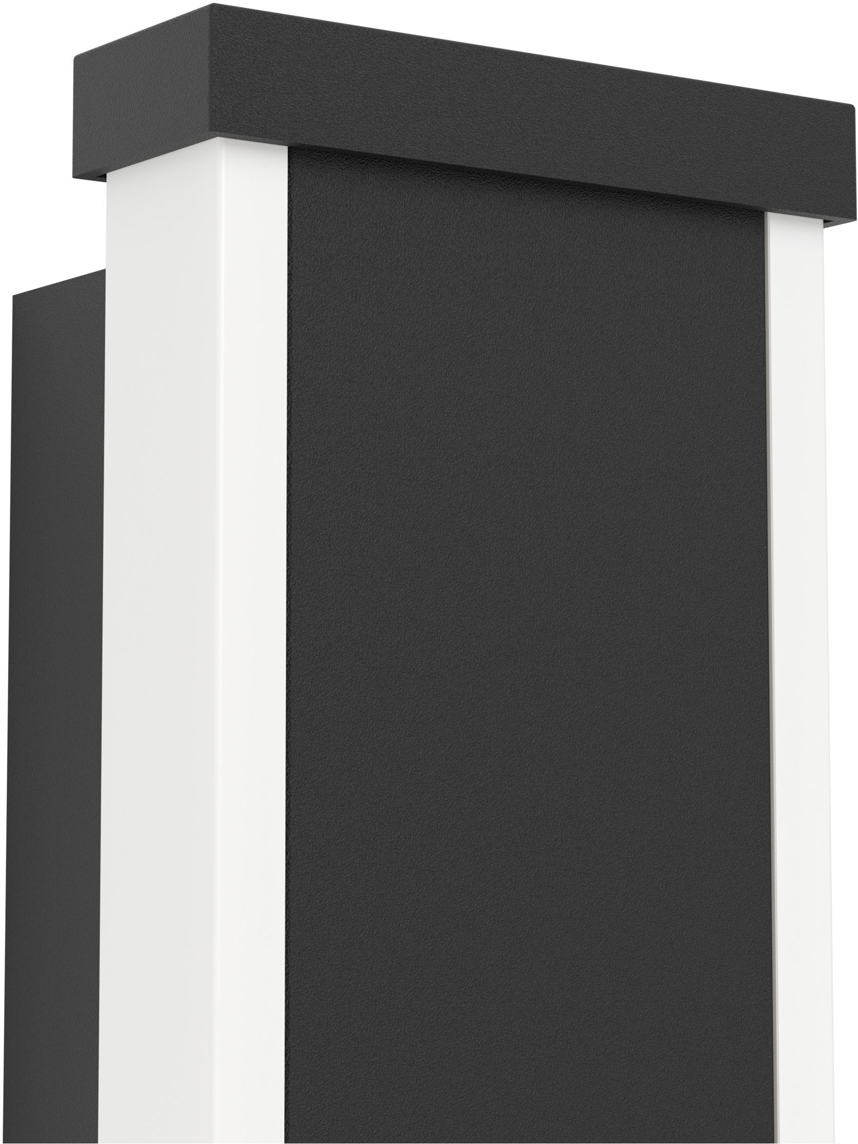 EGLO Wandleuchte »NEVIANO Wandlampe - Stahl, Kunststoff - LED - 2X11W - IP55« LED-Modul 1 Stk. Warmweiß Außenbeleuchtung, Außenwandleuchte, Terrasse, L97 x H6,5 x AL5 cm