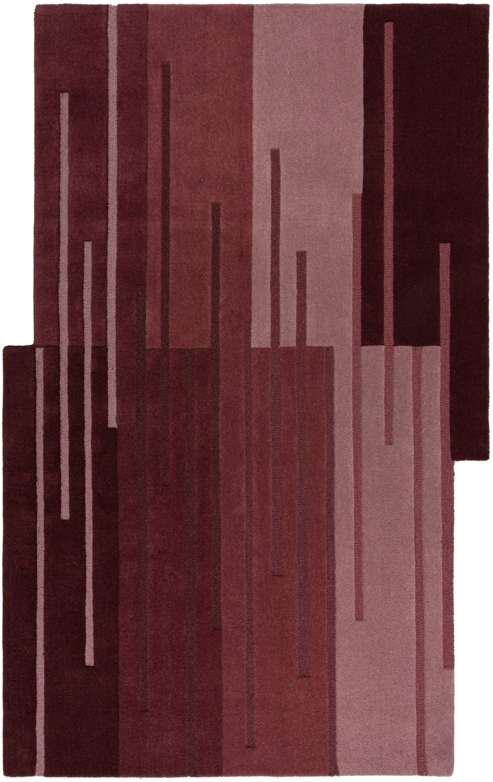 FLAIR RUGS Wollteppich »Split Ombre« rechteckig 1...