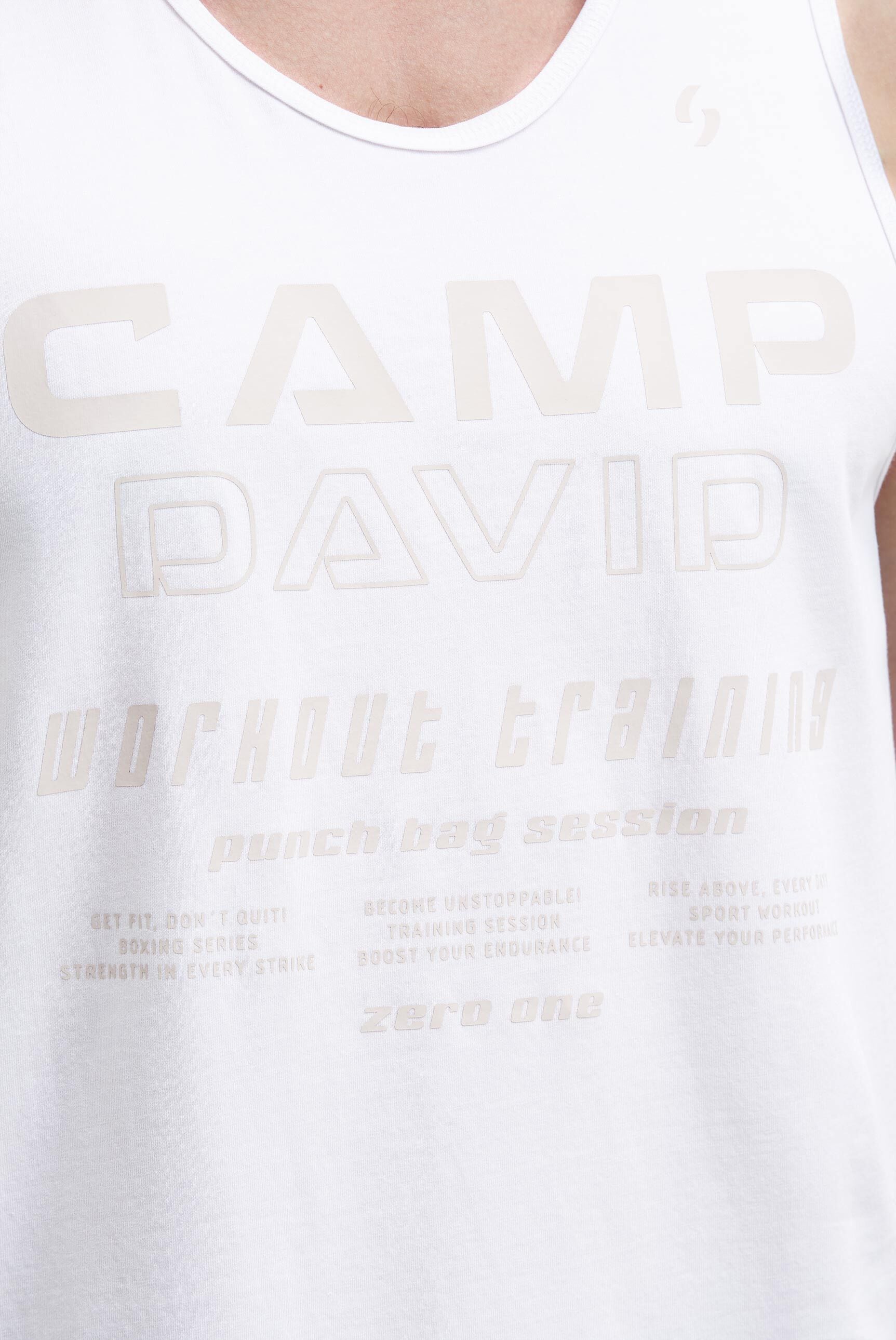 CAMP DAVID Tanktop aus Baumwolle