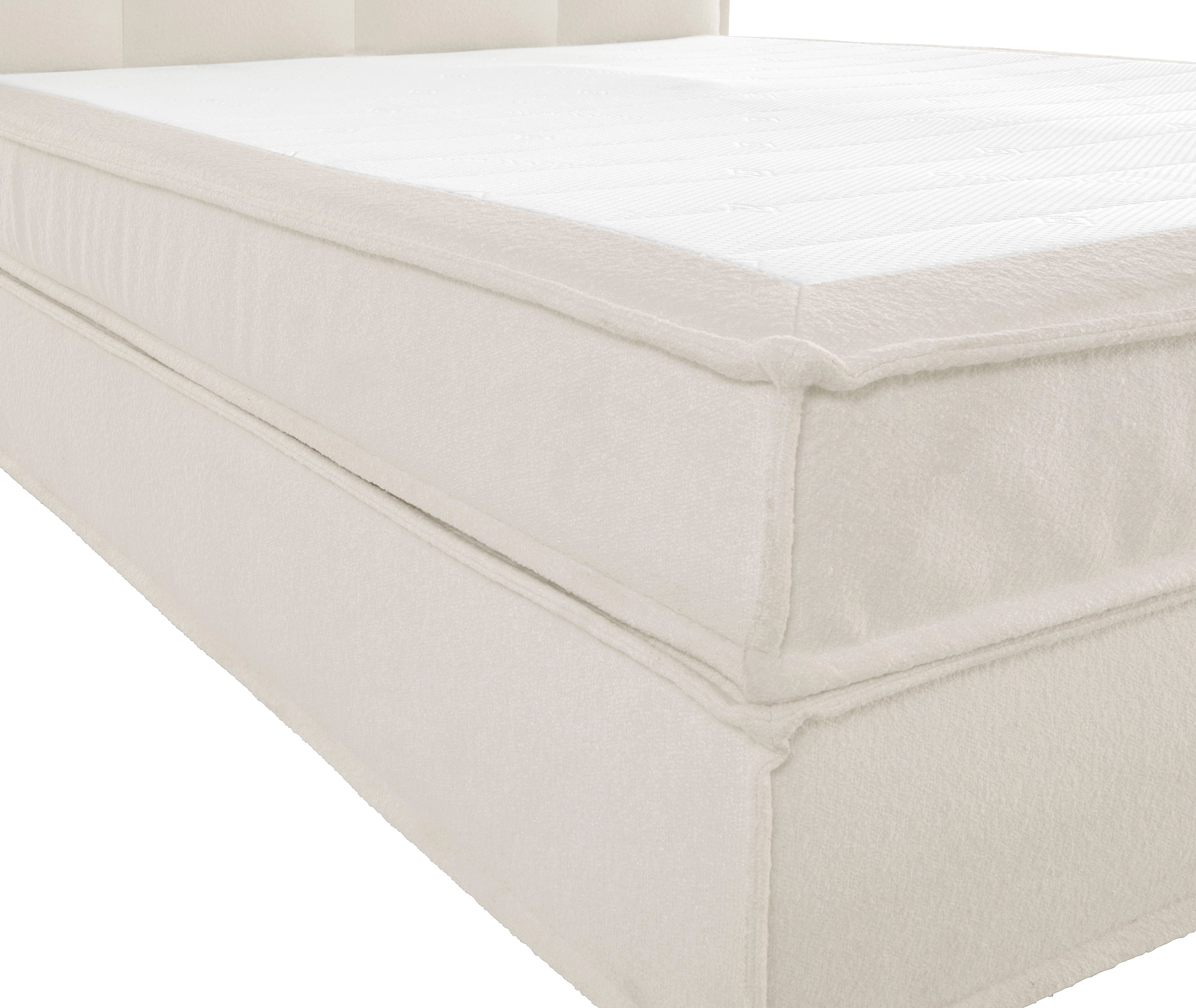 LeGer Home by Lena Gercke Boxspringbett »Addyson«, (Härtegrade H2, H3 und H4 wählbar), Boxspringbett inkl. Topper, 2 Matratzen