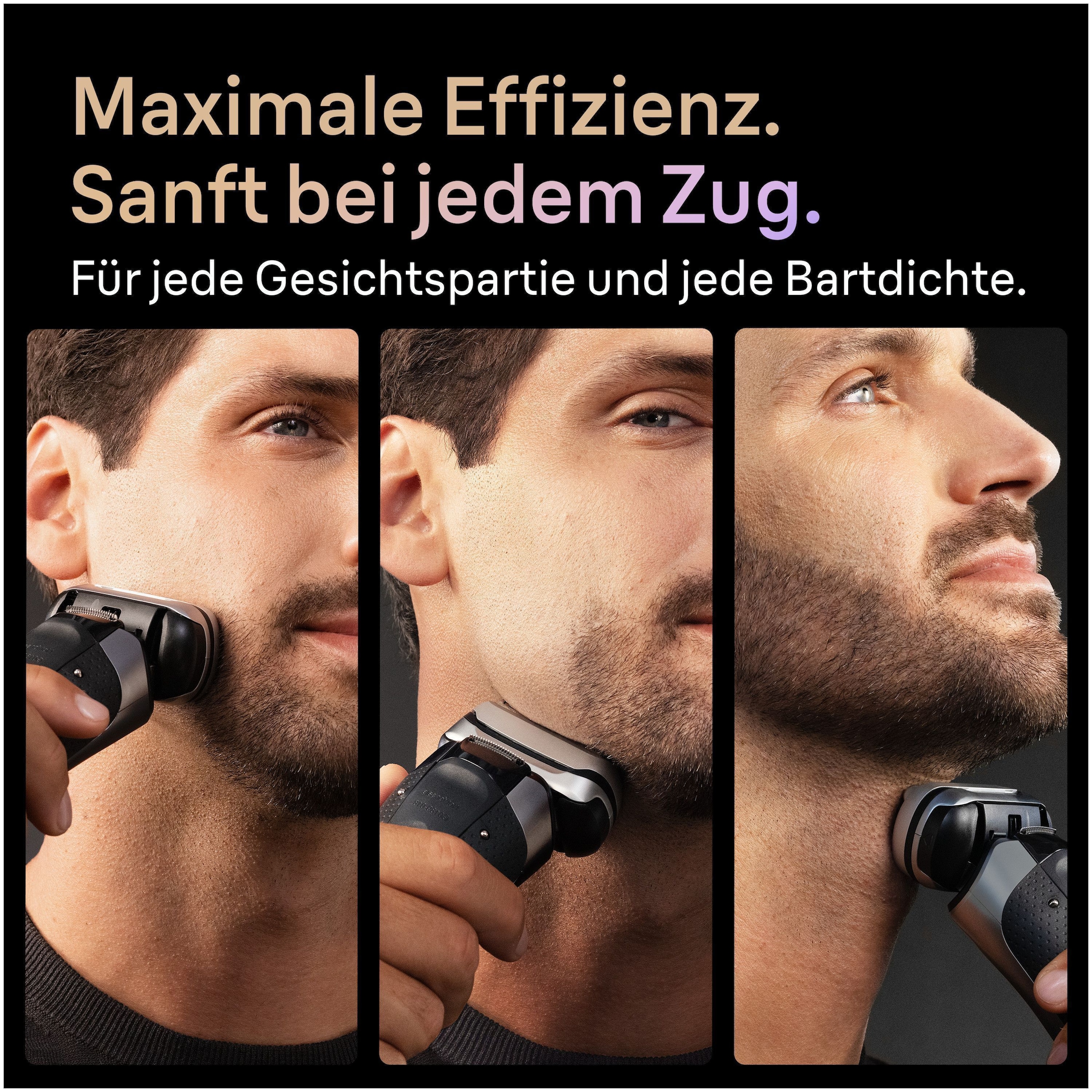 Braun Elektrorasierer »Series 9 9675cc«, Smart Care Center, integrierter Präzisionstrimmer, 5+1 ultradünne Präzisionsklingen, Ladeetui, 6-in-1 SmartCare Center