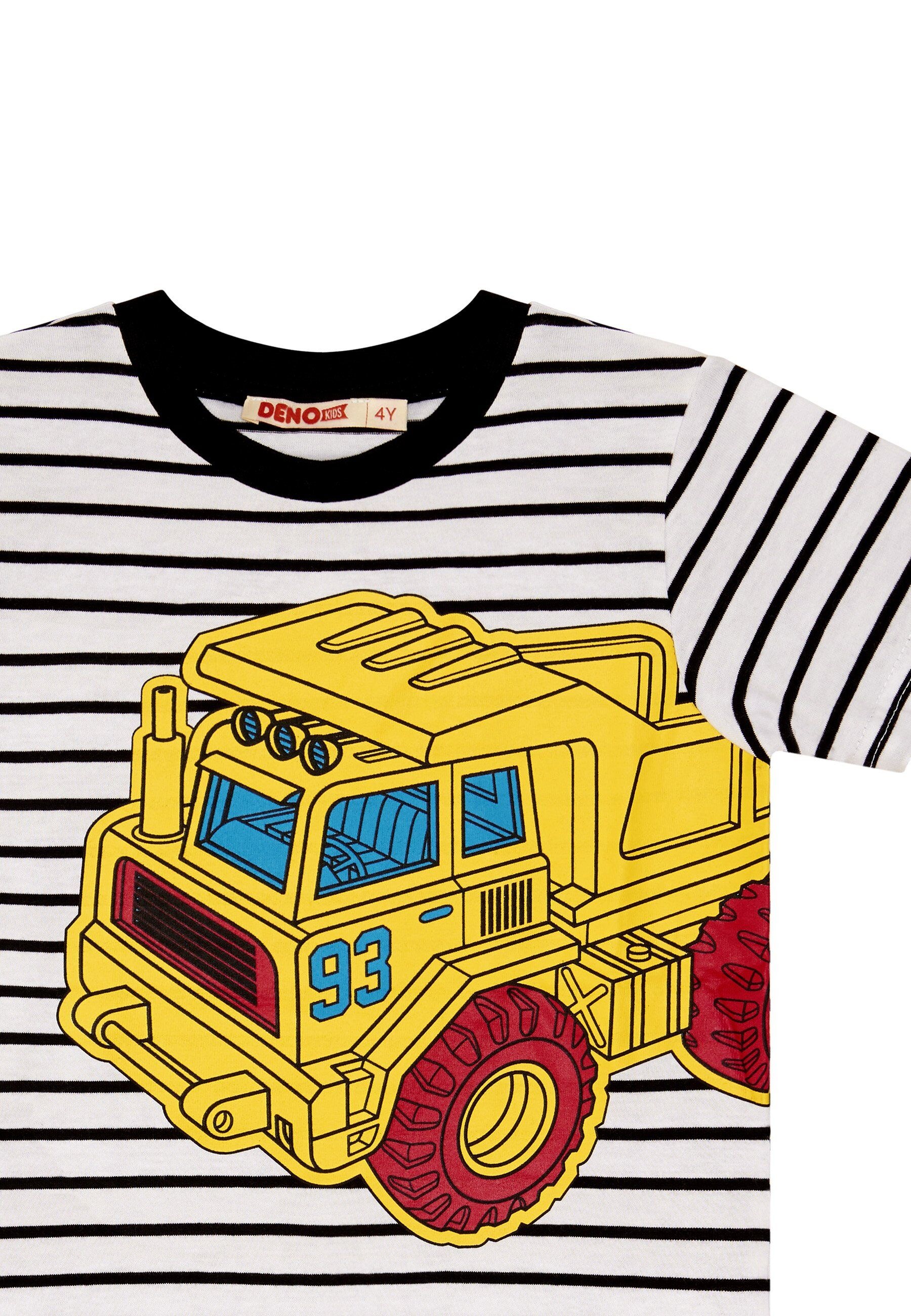 Denokids Hausanzug »93 Truck«, (2 tlg.), mit LKW-Print