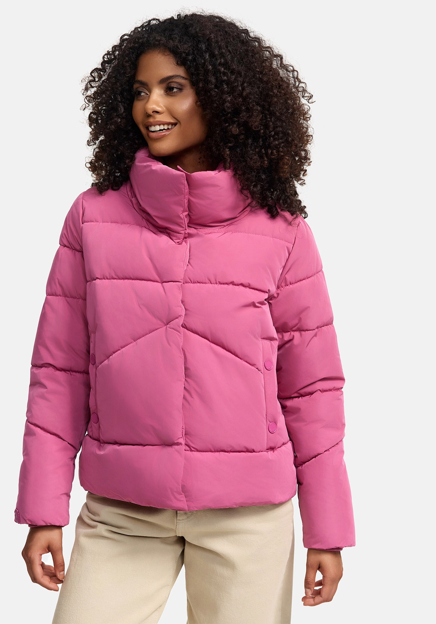 Marikoo Winterjacke "Jalliaa", mit schönem Steppdesign