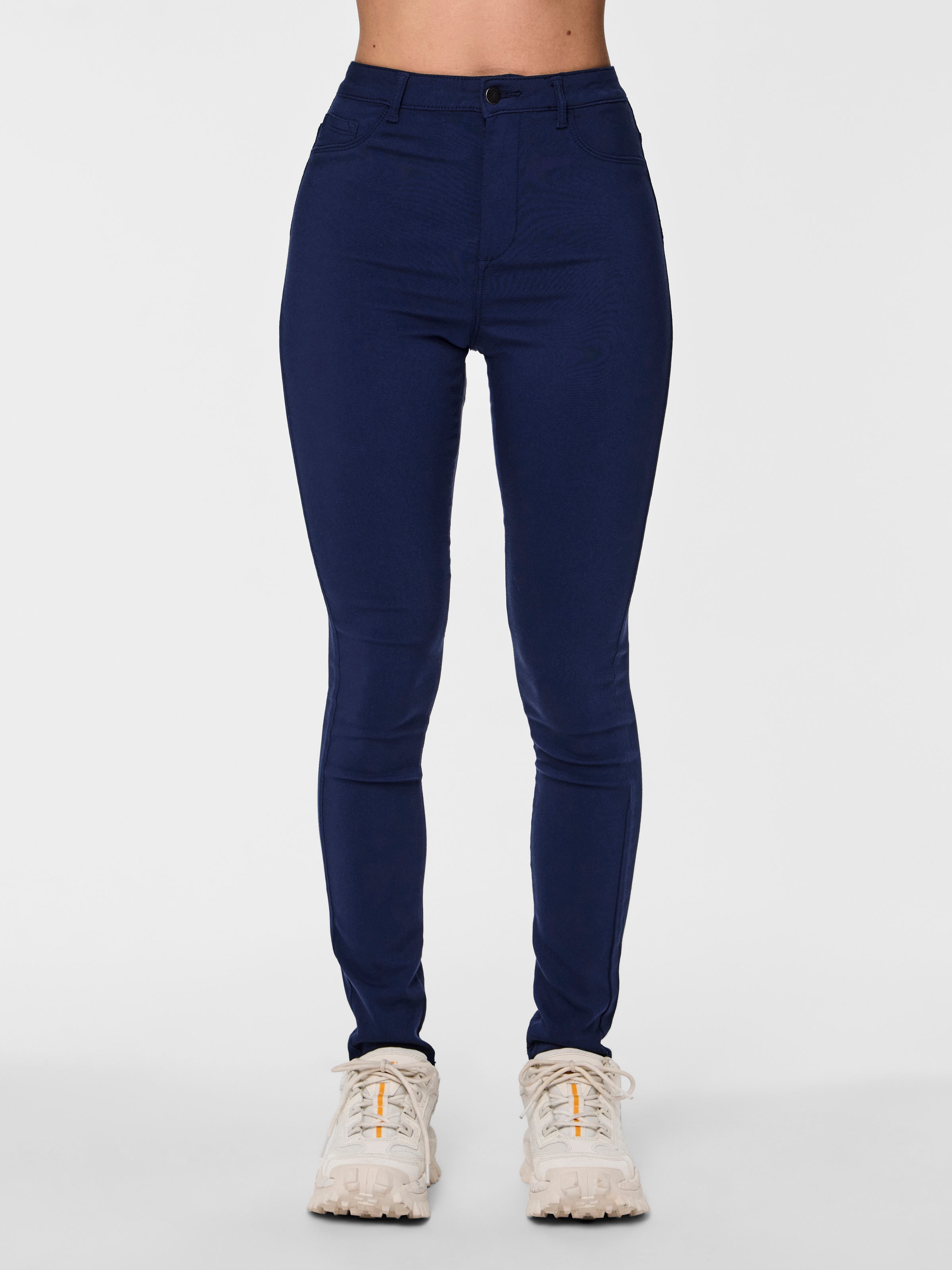 pieces Jeggings "PCHIGHSKIN WEAR JEGGINGS" Viskosemischung, skinny fit günstig online kaufen