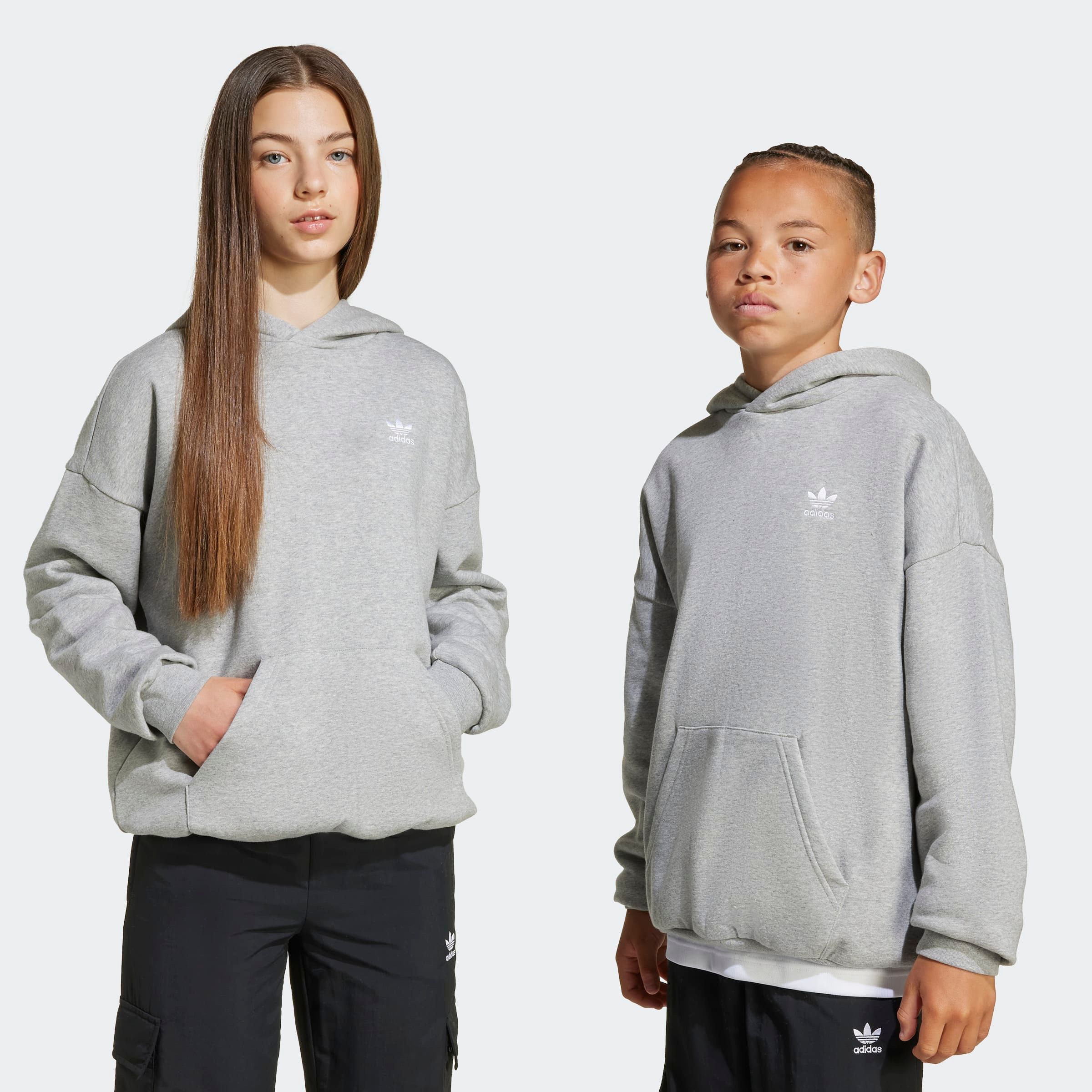 adidas Originals Kapuzensweatshirt "KIDS FLEECE-HOODIE, LOCKER GESCHNITTEN"