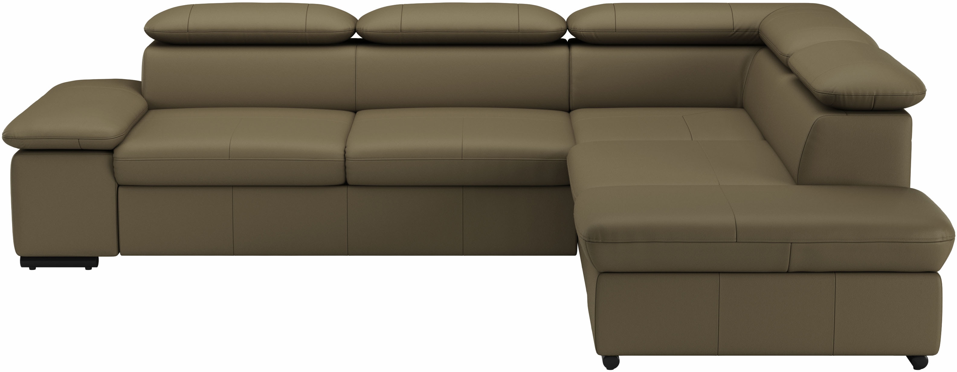 sit&more Ecksofa "Alcudia L-Form, B: 272 cm, Arm- und Kopfteilverstellung, Eckcouch" mit Schlaffunktion, Komfortsitz