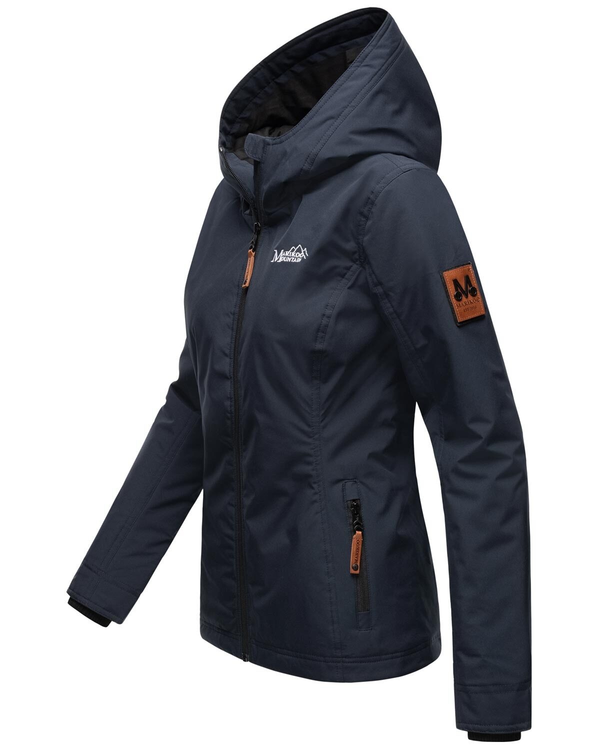 Marikoo Outdoorjacke »Brombeere«, sportliche Übergangsjacke mit Kapuze
