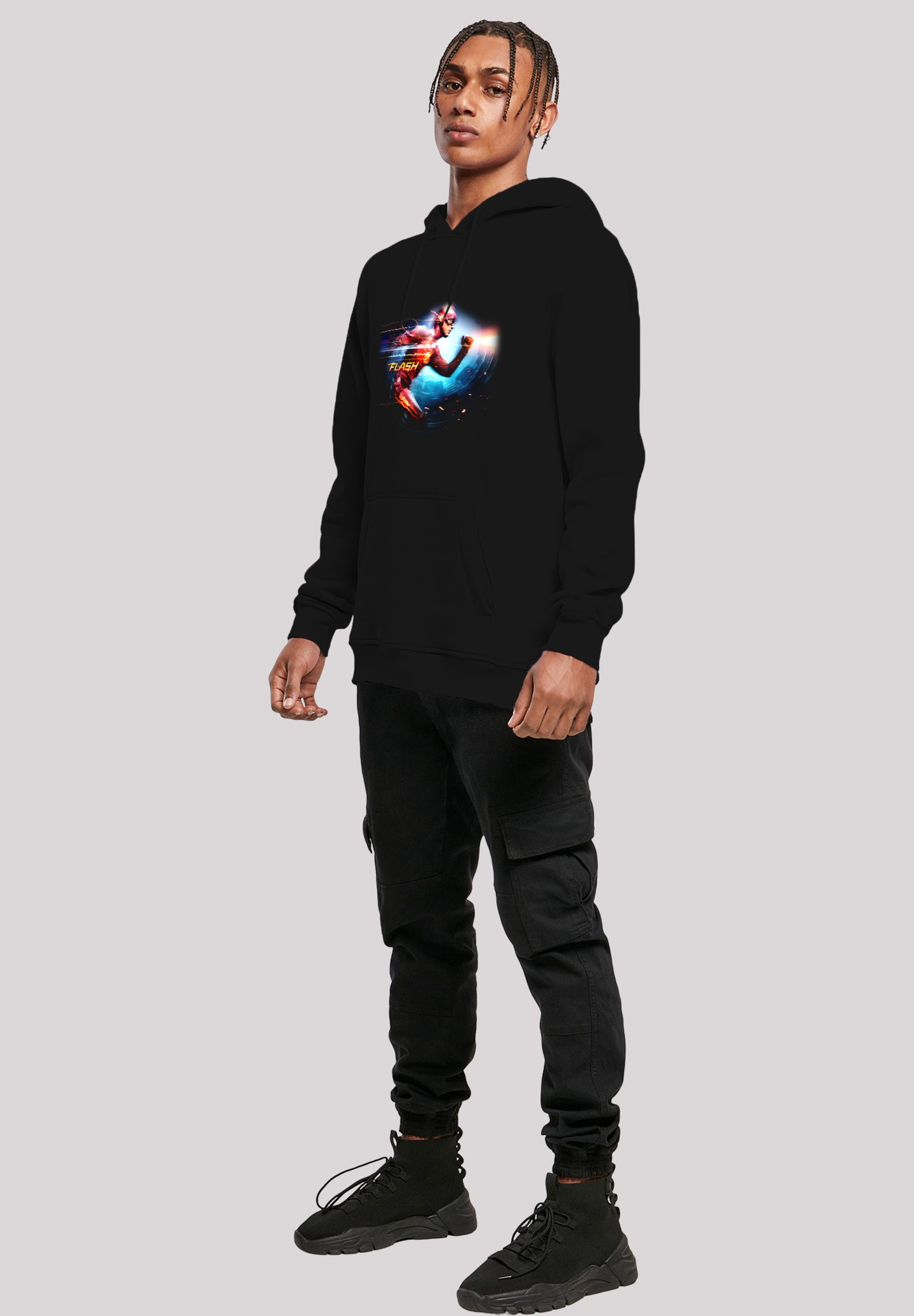 F4NT4STIC Kapuzenpullover »DC Comics The Flash Sparks«, Print