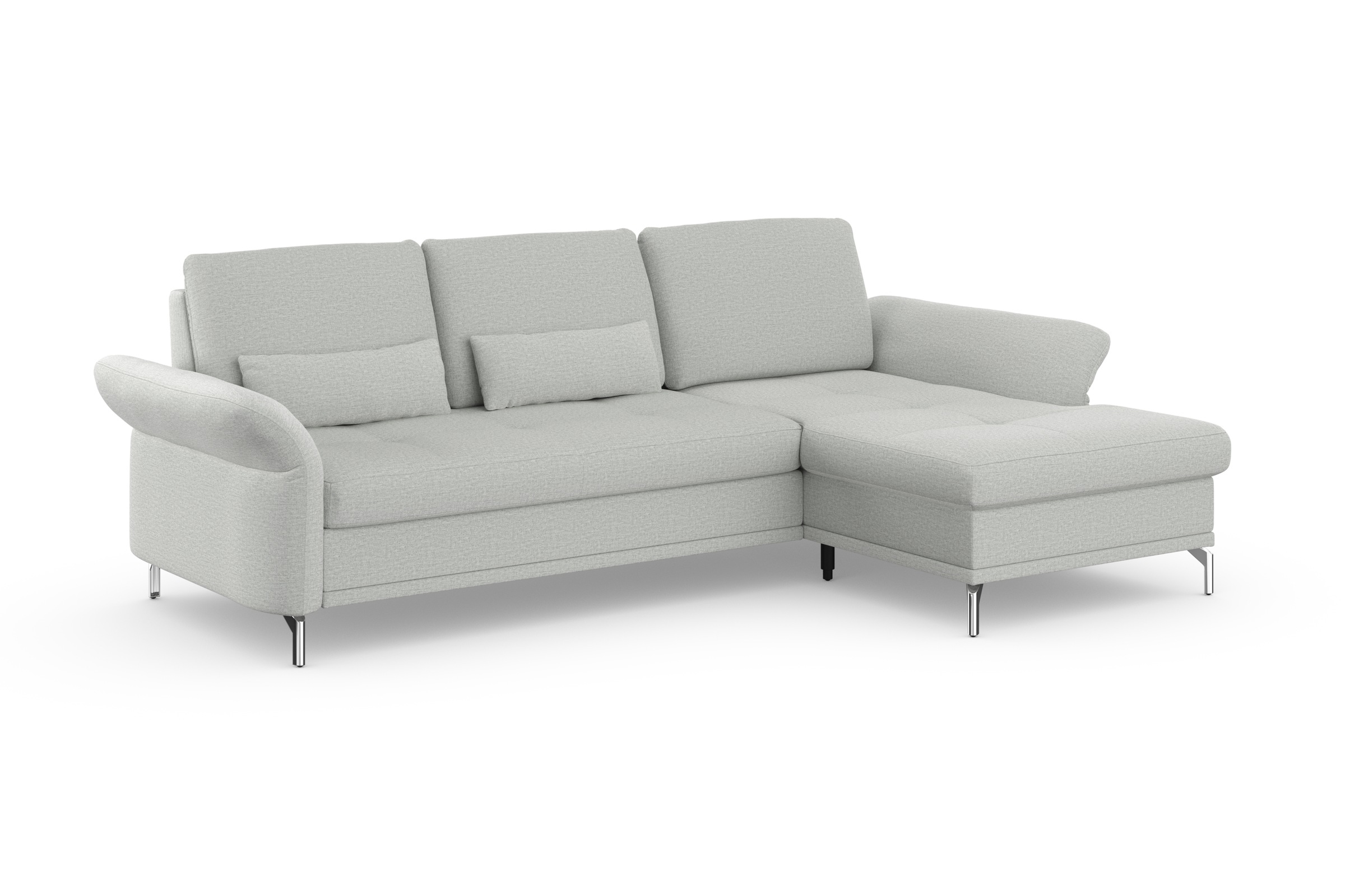 Home affaire Ecksofa "Palm Beach L-Form" Federkern, mit Sitztiefenverstellu günstig online kaufen