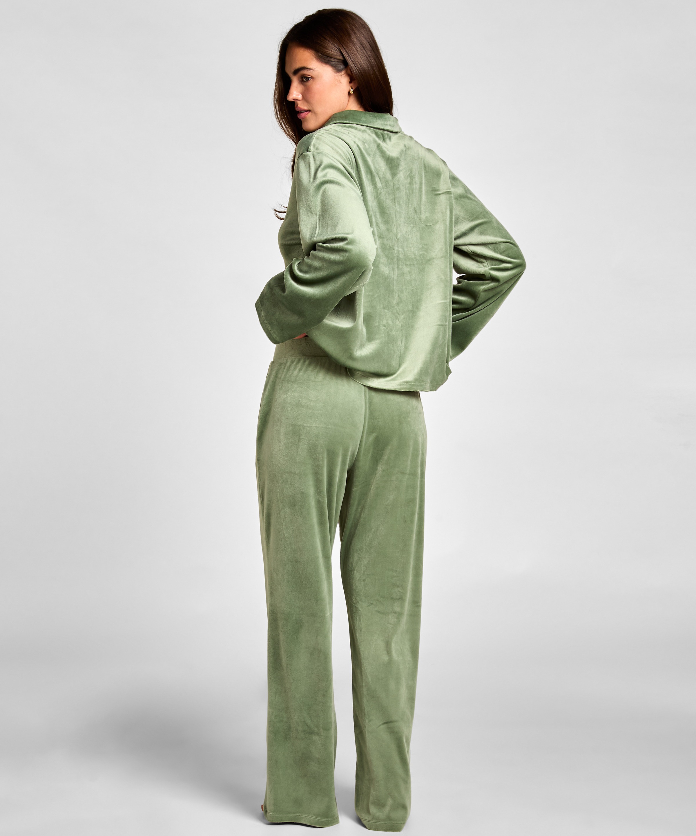 Hunkemöller Pyjama »Velour Jacket«