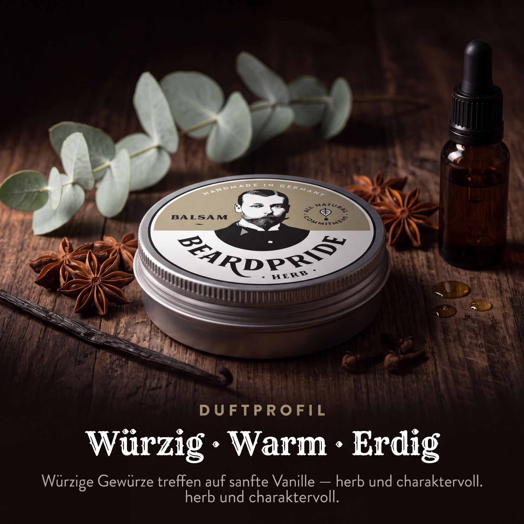 Beardpride Bartbalsam »Herb«
