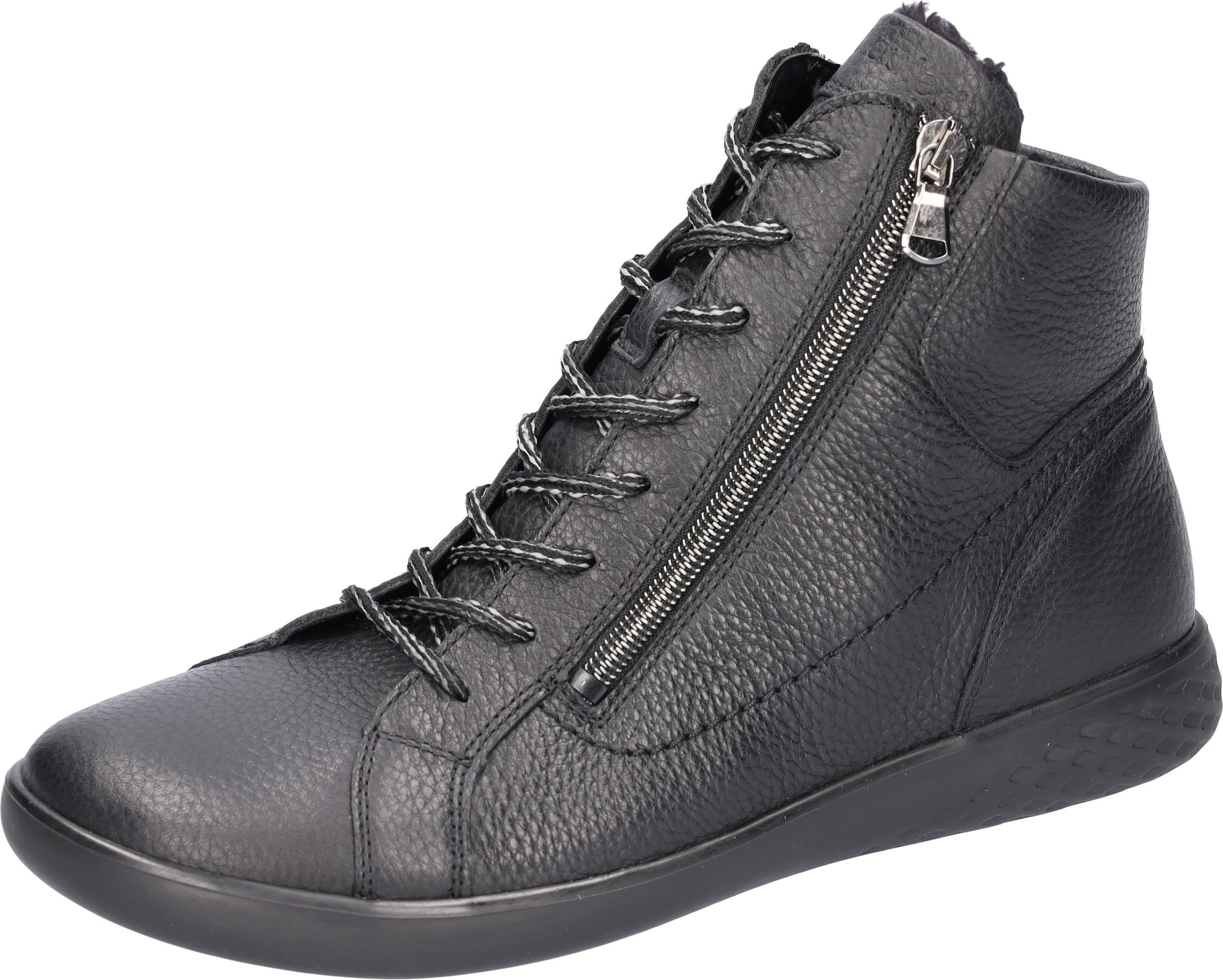 Waldläufer Sneakerboots "H-CLOE", Schnürboots, Bequemschuh, Reißverschlüsse günstig online kaufen