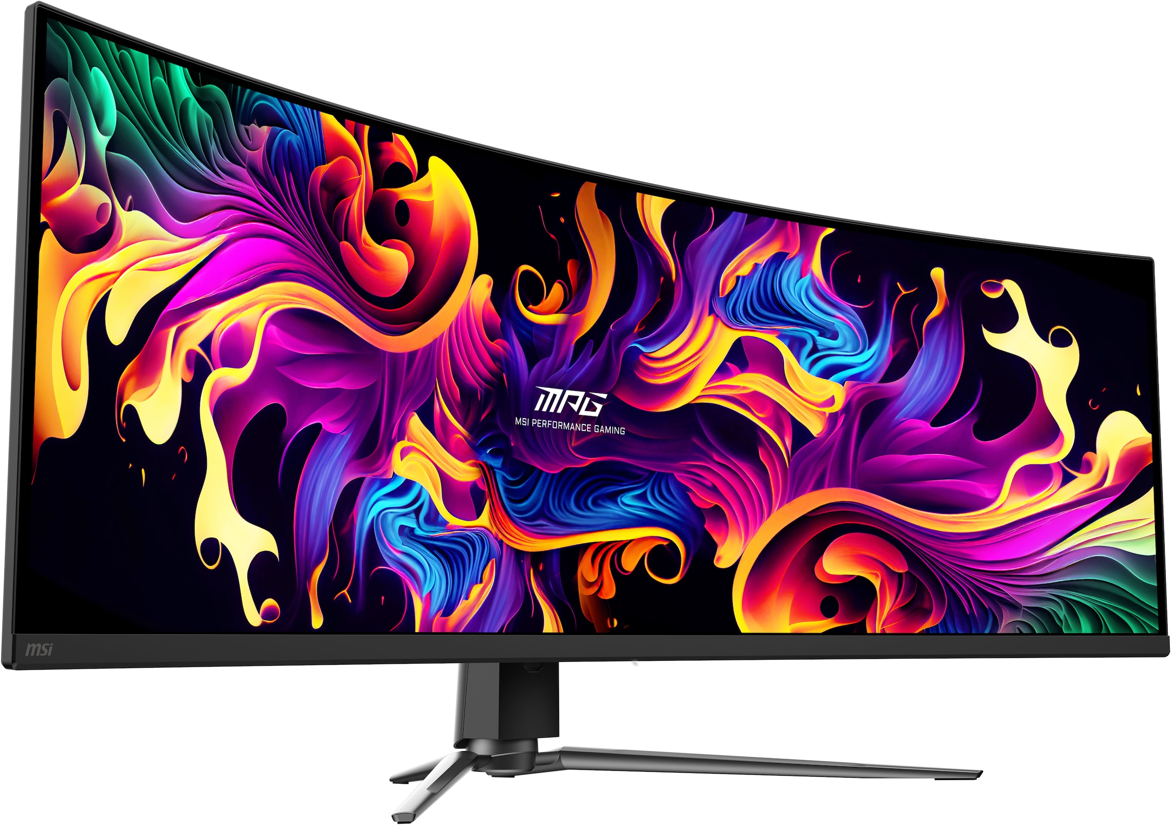 MSI Curved-OLED-Monitor »MPG 491CQPX QD-OLED« 125 cm/49 ″  5120 x 1440 px DQHD 0,03 Reaktionszeit 240 Hz