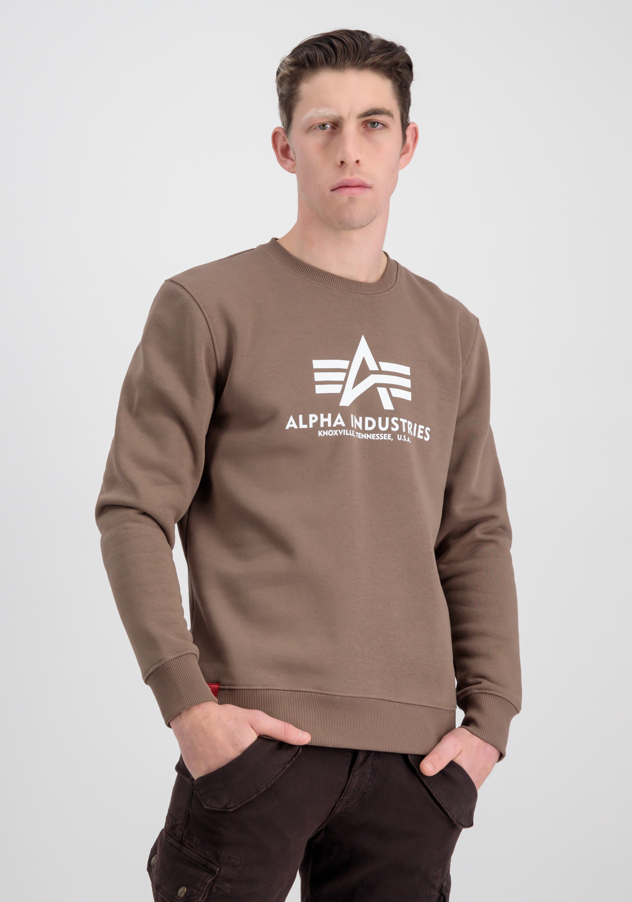 Alpha Industries Sweater "Alpha Industries Men - Sweatshirts Basic Sweater" günstig online kaufen