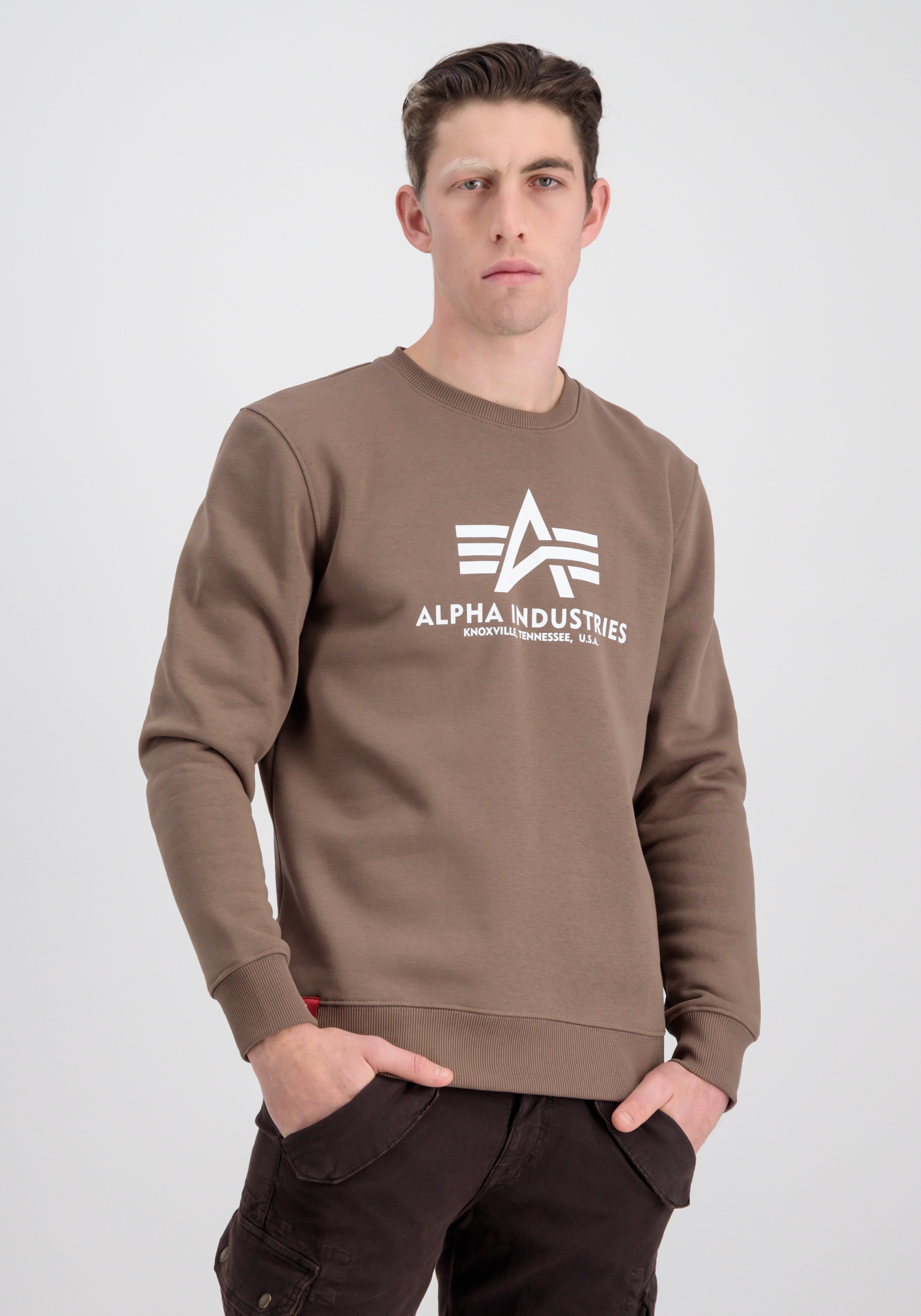 Alpha Industries Sweater "Alpha Industries Men - Sweatshirts Basic Sweatshi günstig online kaufen