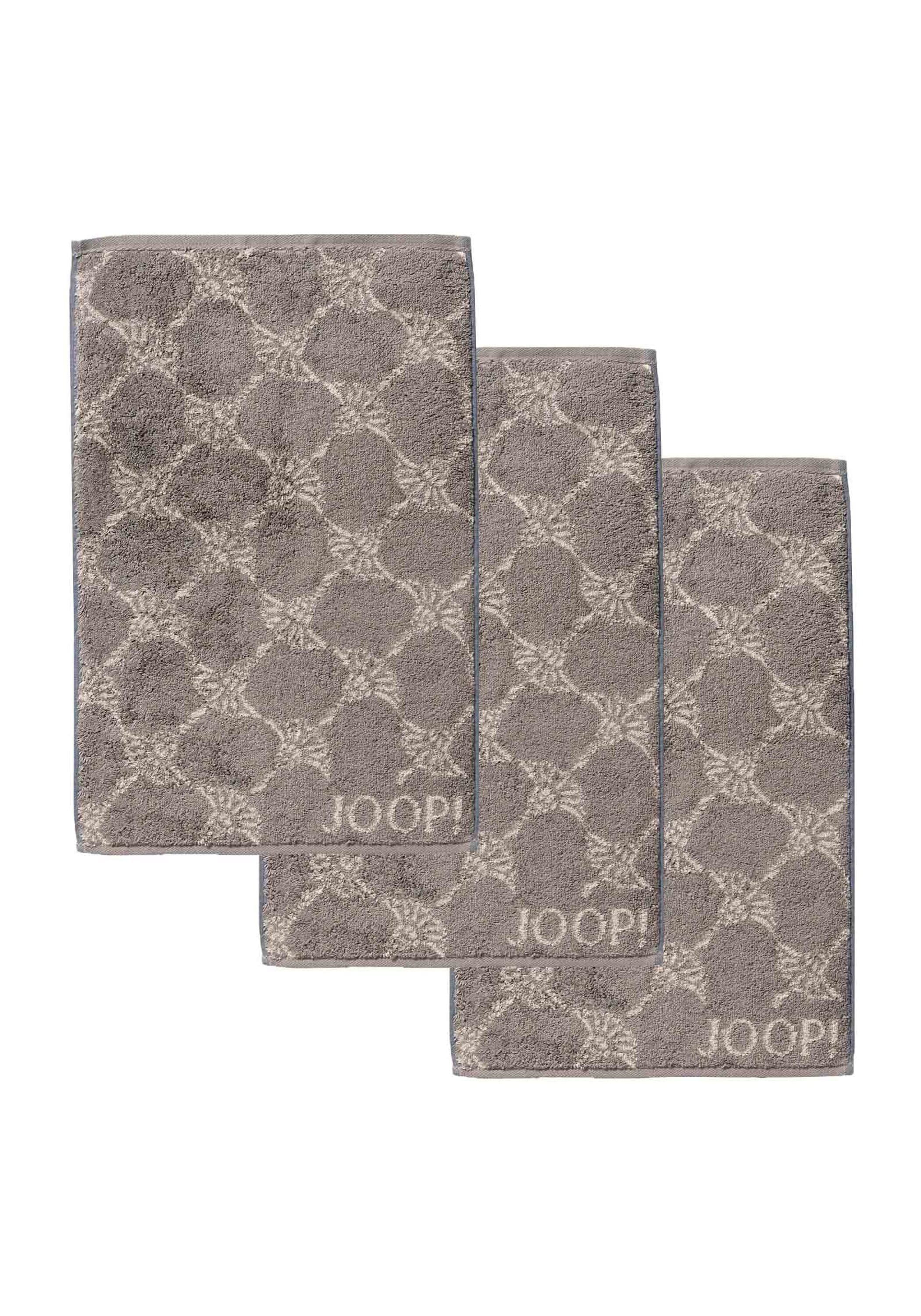 JOOP Gästehandtuch "Gästetuch Classic Frottier 3er Pack"