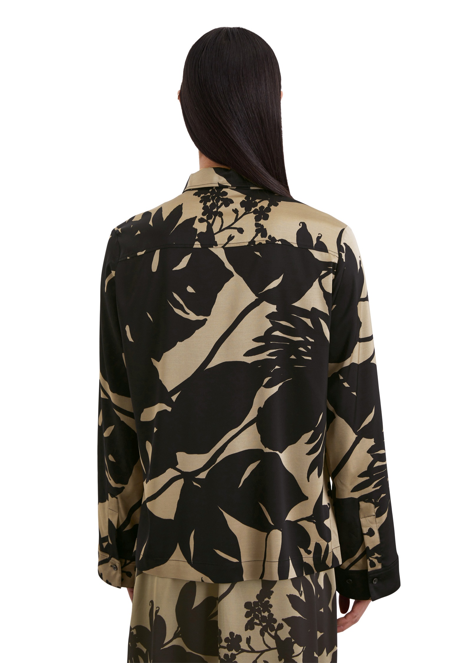 Thumbnail - Marc OPolo Langarmbluse "aus Viskose-Stretch"