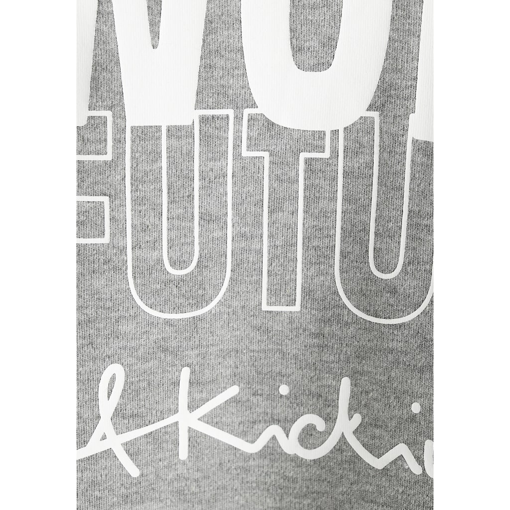 Alife & Kickin Fledermausshirt »mit coolem Rückendruck«, NEUE MARKE! Alife & Kickin für Kids.