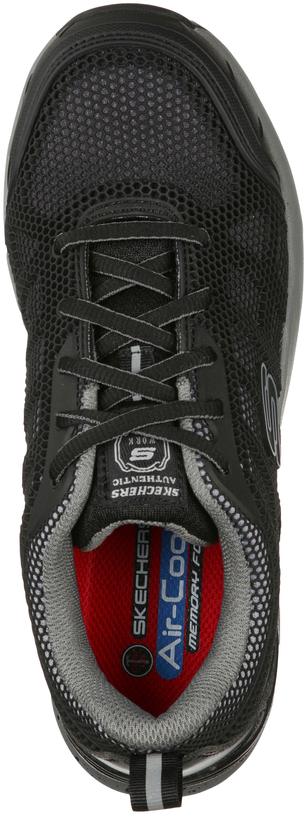 Skechers Sicherheitsschuh »BULKLIN-LYNDALE«, rutschhemmende stark profilierte Gummi-Laufsohle, EN ISO 20345:2011