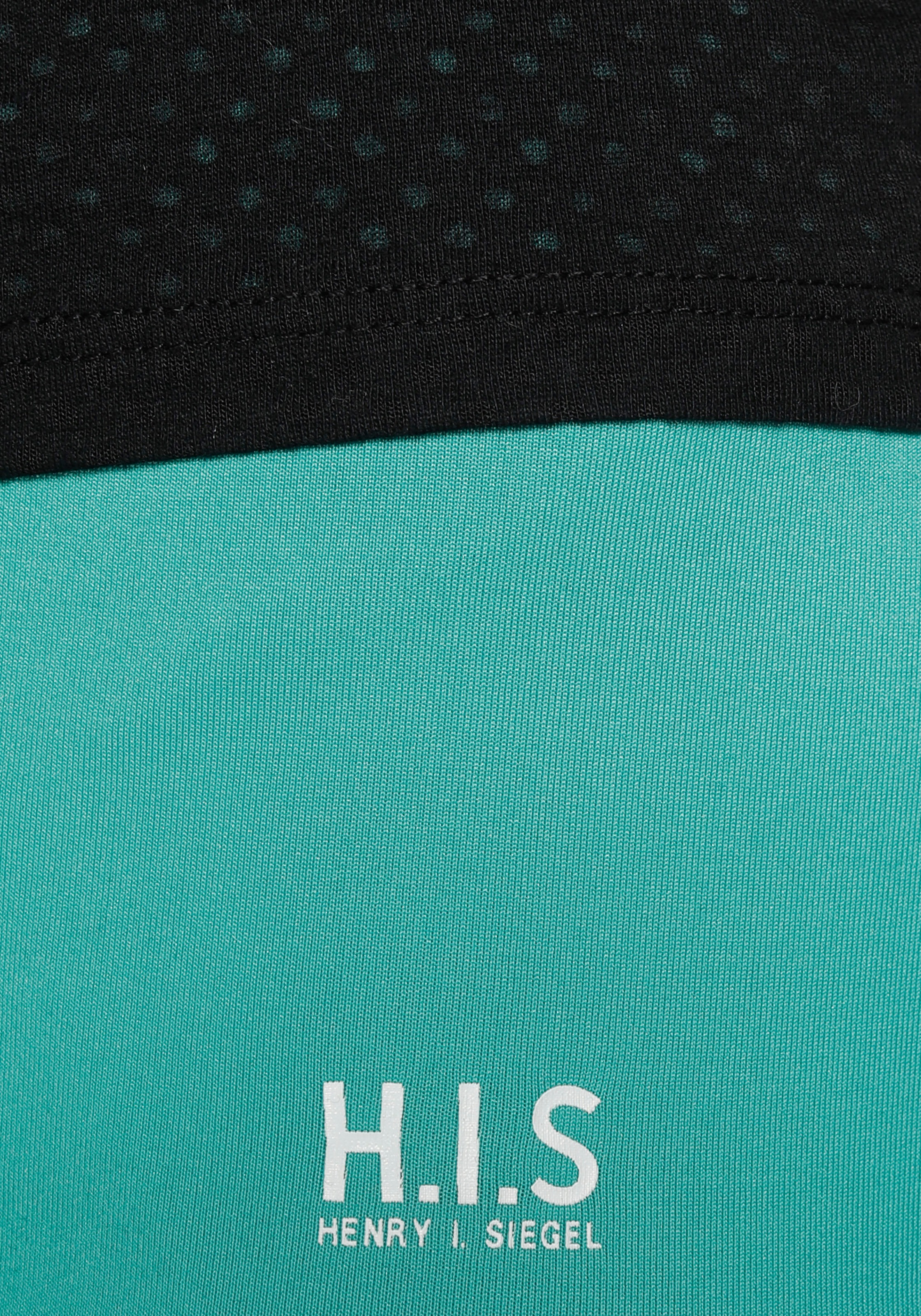 H.I.S Trainingsshirt »2-tlg. Shirt & Top«, (Spar-Set, 2 tlg.), Kurzarm, bequeme Passform, sportlich, atmungsaktives Material