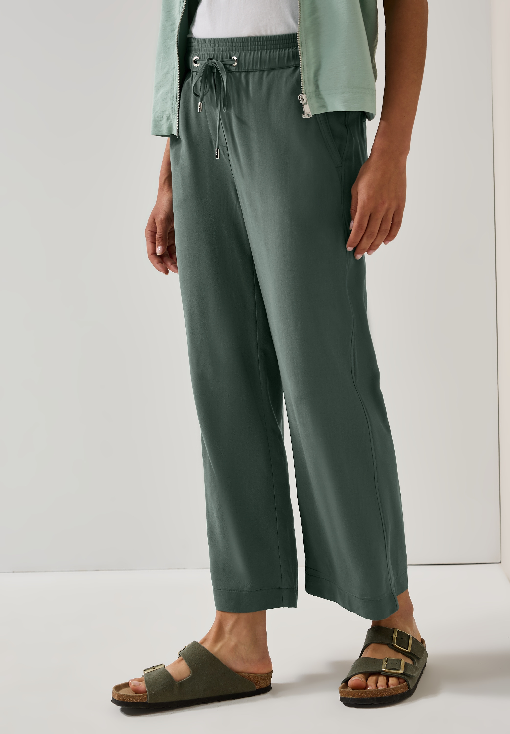 Cecil Stoffhose "Style Neele", mit elastischem Bund mit Tunnelzug günstig online kaufen
