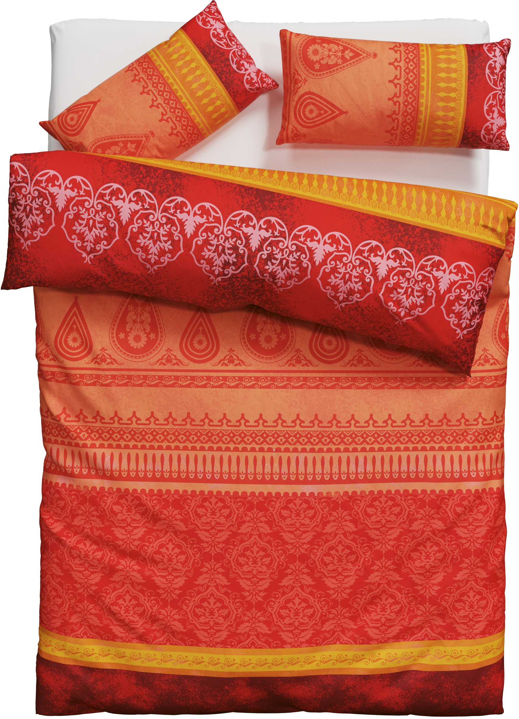 OTTO home Bettwäsche "Sonnenham" 2 in Gr. 135x200 oder 155x220 cm, 100% Bau günstig online kaufen