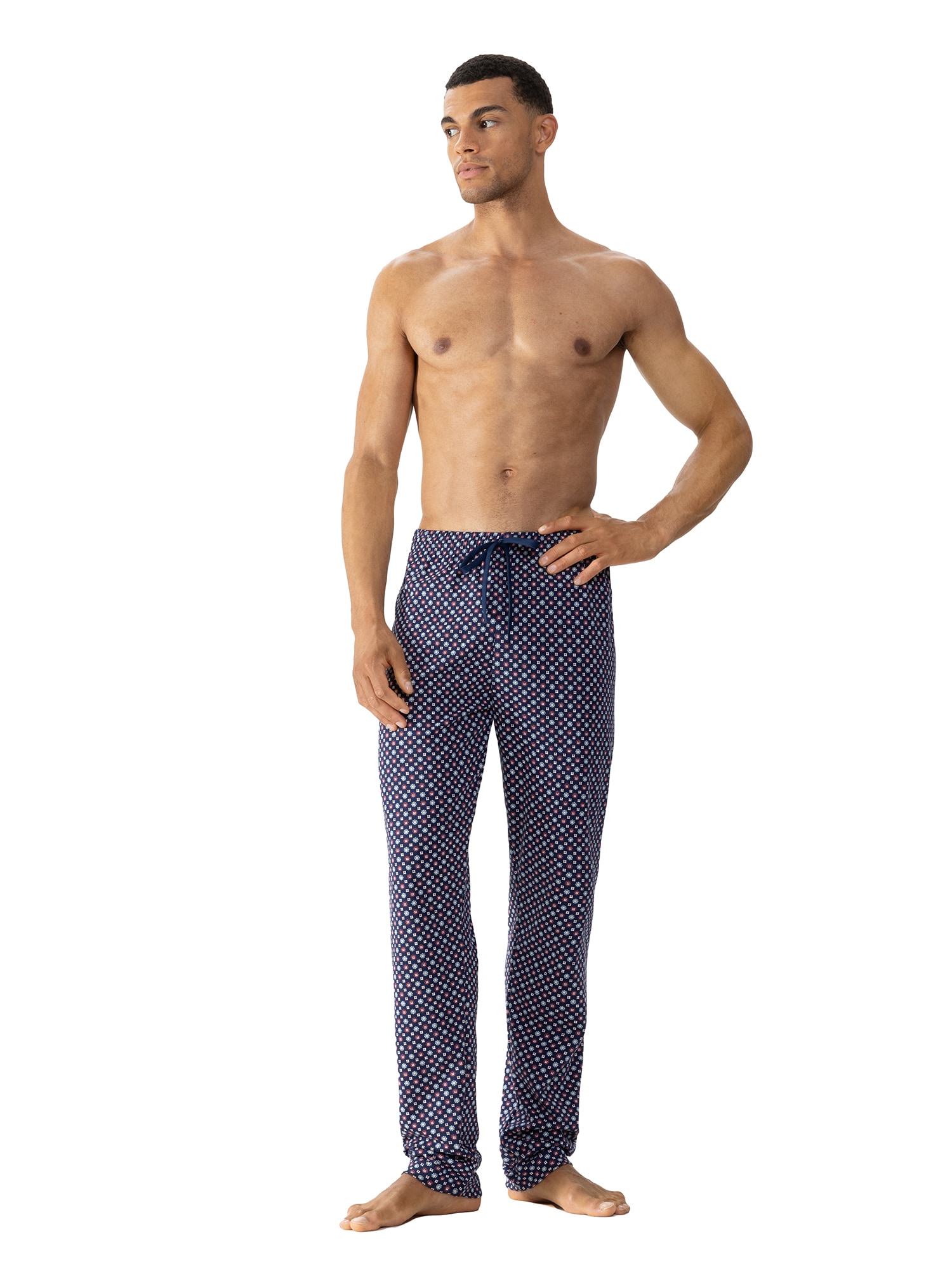 Mey Pyjamahose "TIE MINIMAL", Komfortbund mit Kordelzug